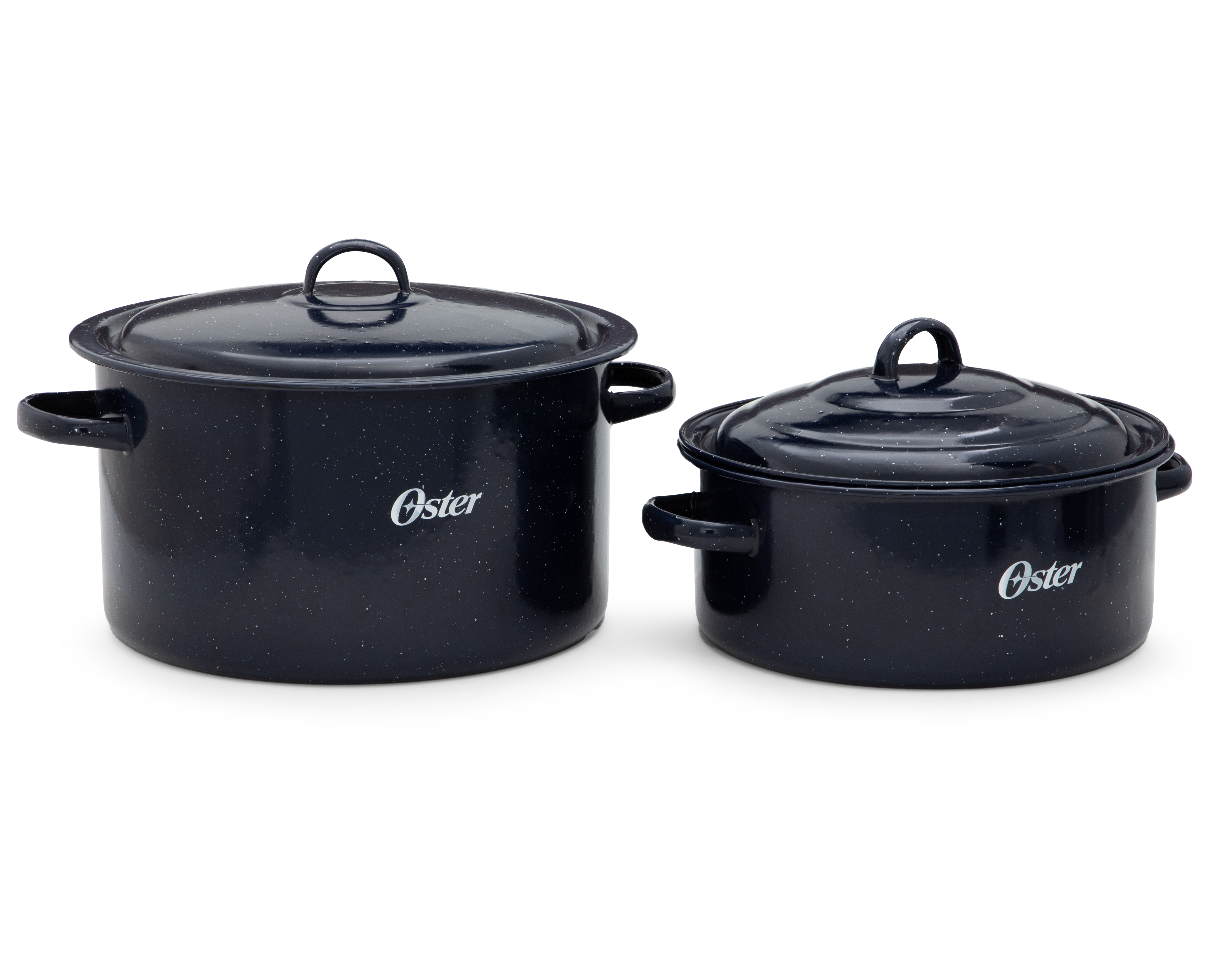 Juego de Ollas Oster de Acero 2 Piezas
