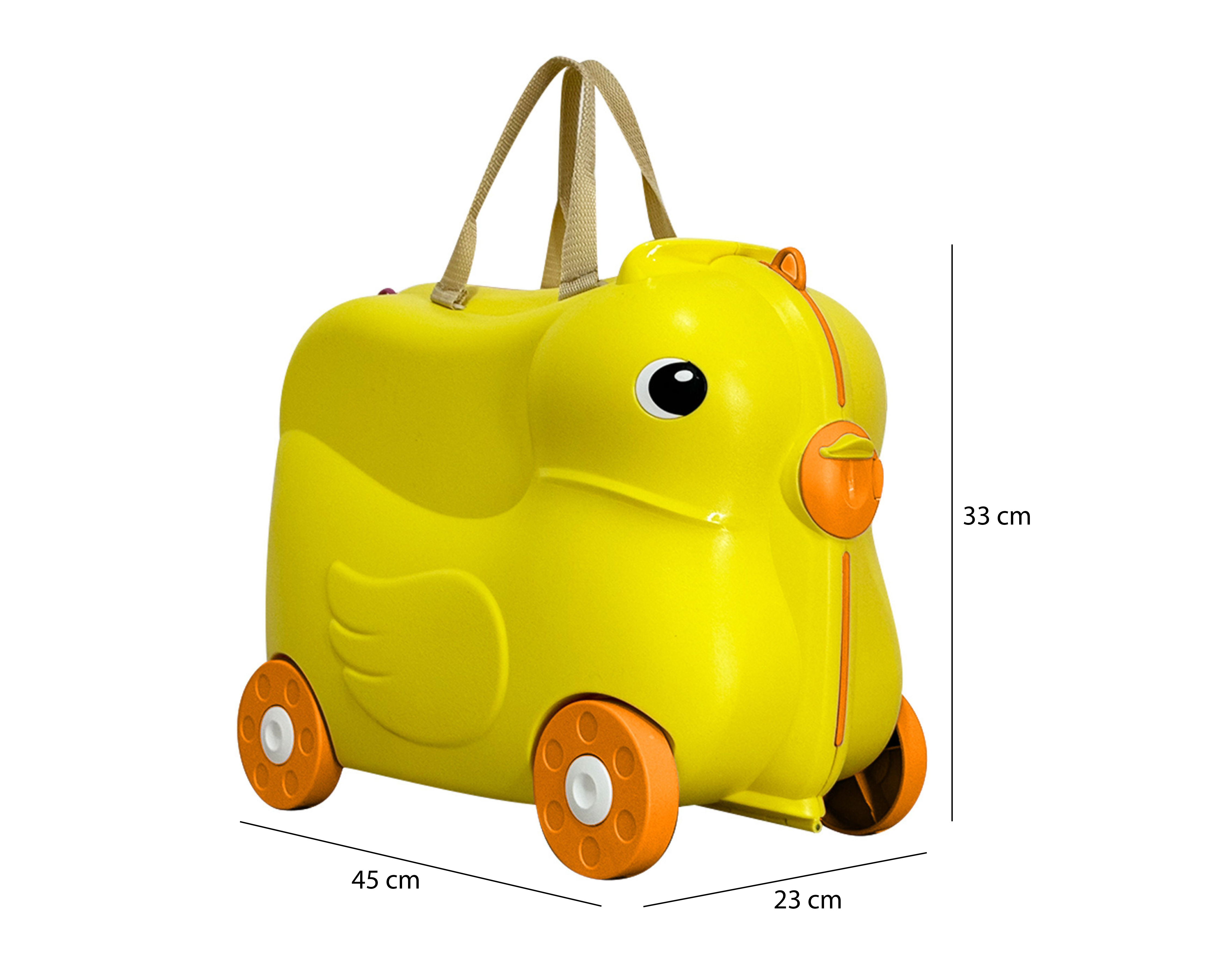 Foto 7 pulgar | Foto 6 | Maleta Infantil Peak Tour Chicken Kids 18 Pulgadas Amarilla