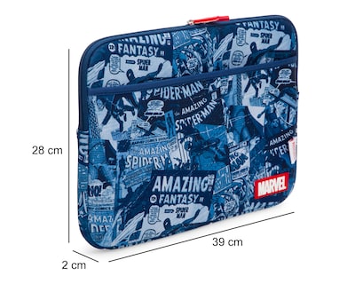Foto 5 | Foto 5 | Funda para Laptop Marvel Spider-Man 14 Pulgadas Azul