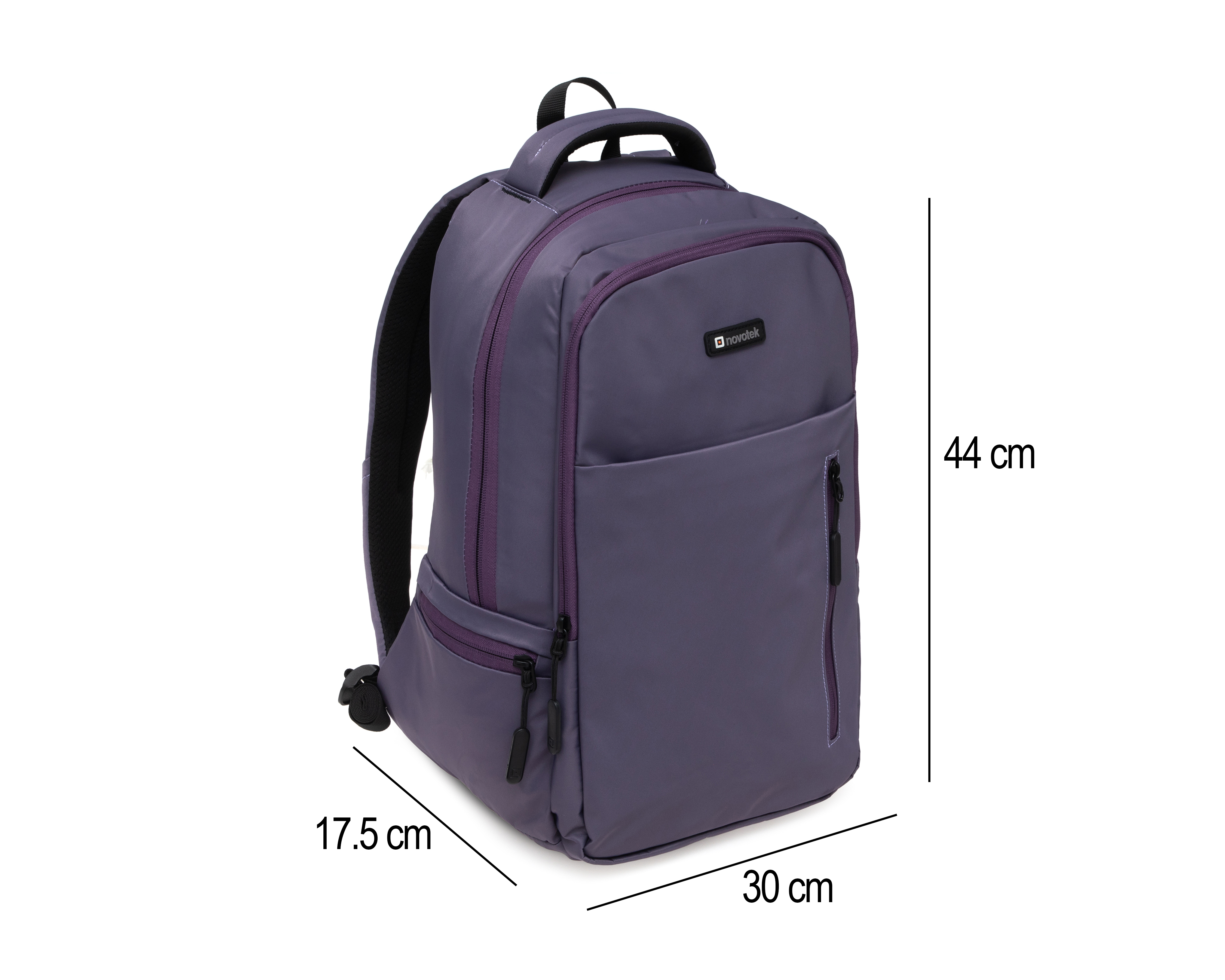 Foto 9 pulgar | Foto 8 | Mochila para Laptop Novotek Omega 15 Pulgadas Morado
