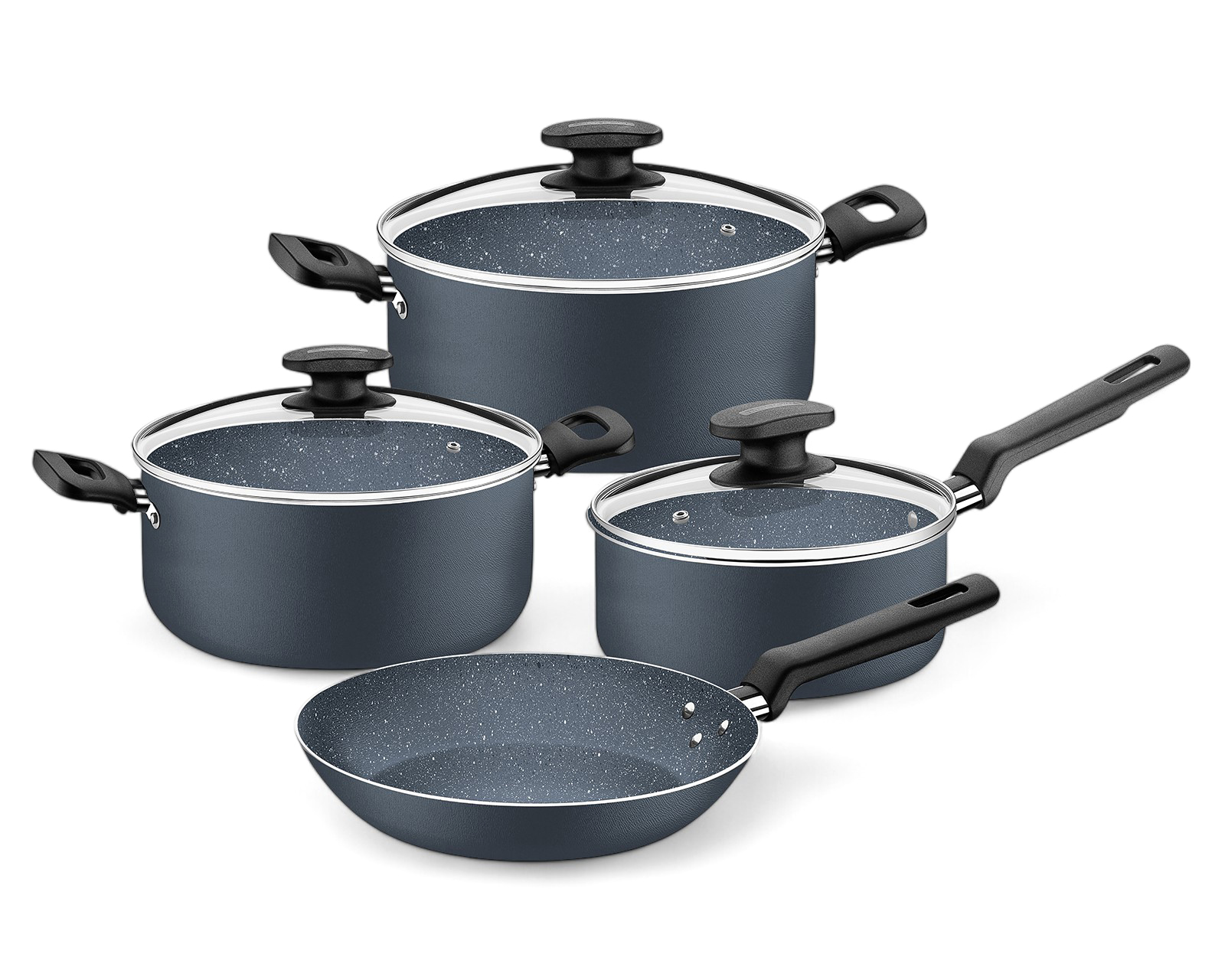 Foto 2 pulgar | Foto 1 | Batería de Cocina Tramontina 7 Piezas Antiadherentes