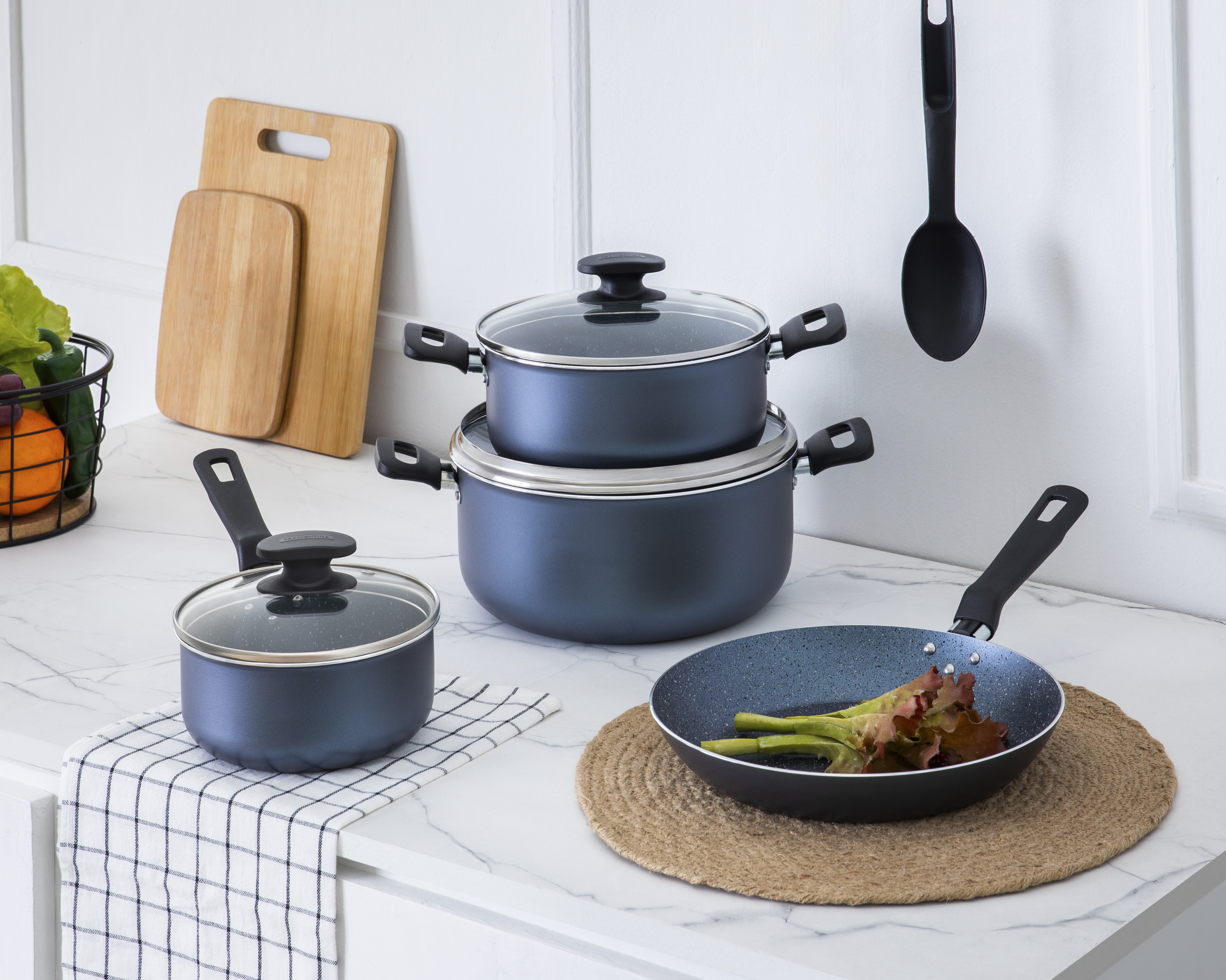 Foto 9 pulgar | Foto 8 | Batería de Cocina Tramontina 7 Piezas Antiadherentes