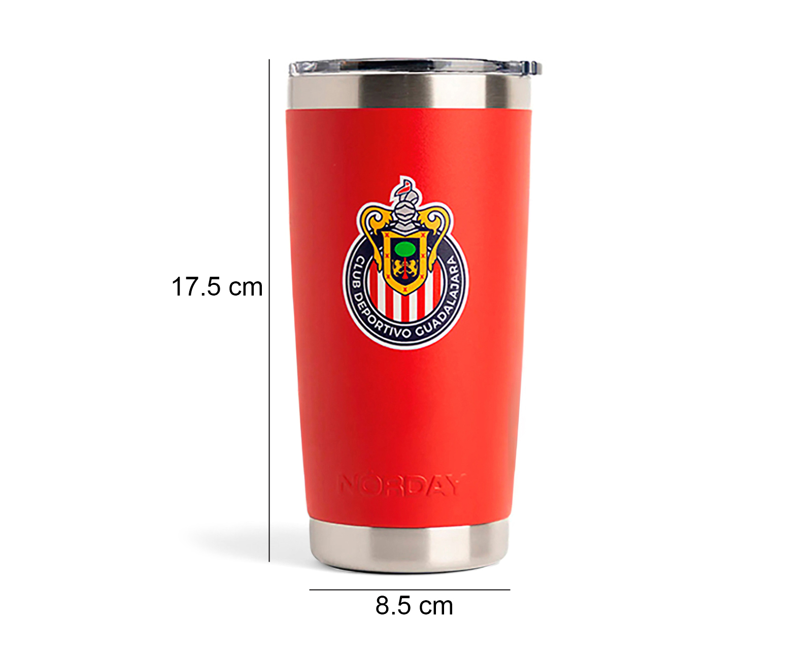 Foto 7 pulgar | Foto 6 | Termo Norday Chivas Guadalajara 600 ml