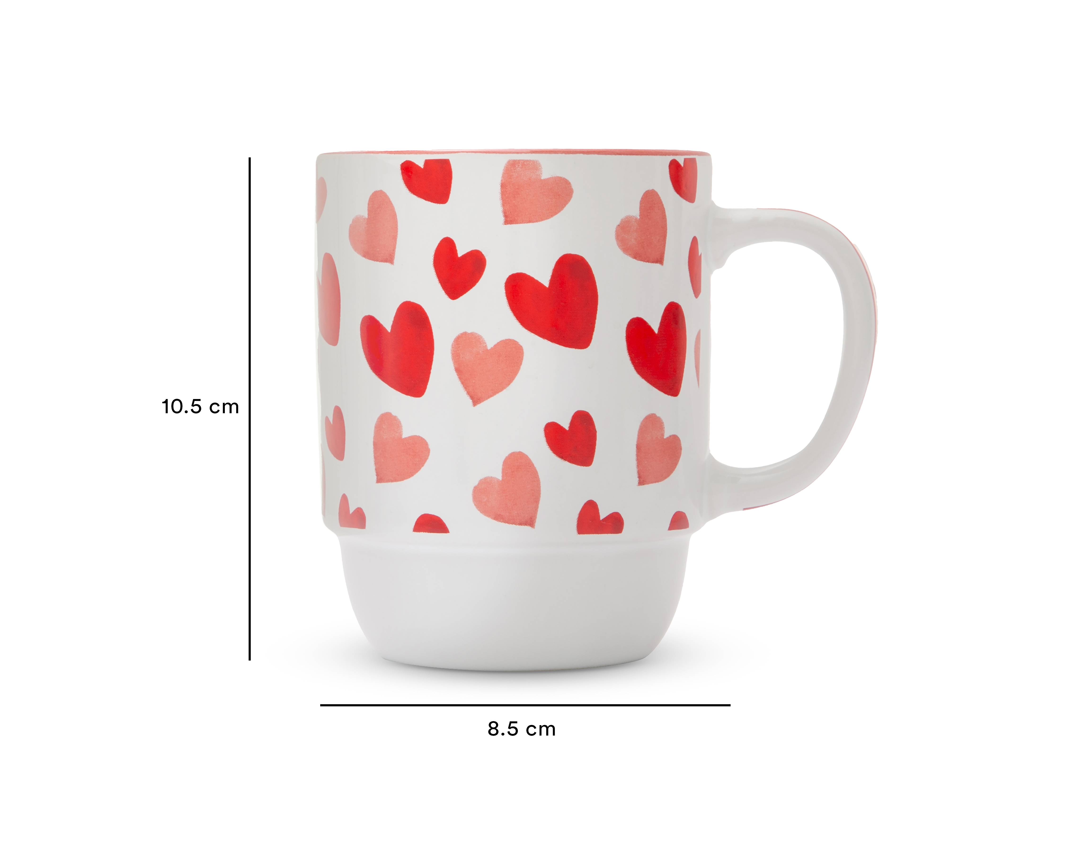 Foto 6 | Foto 6 | Taza de Cerámica Crown Baccara 415 ml 2 Piezas