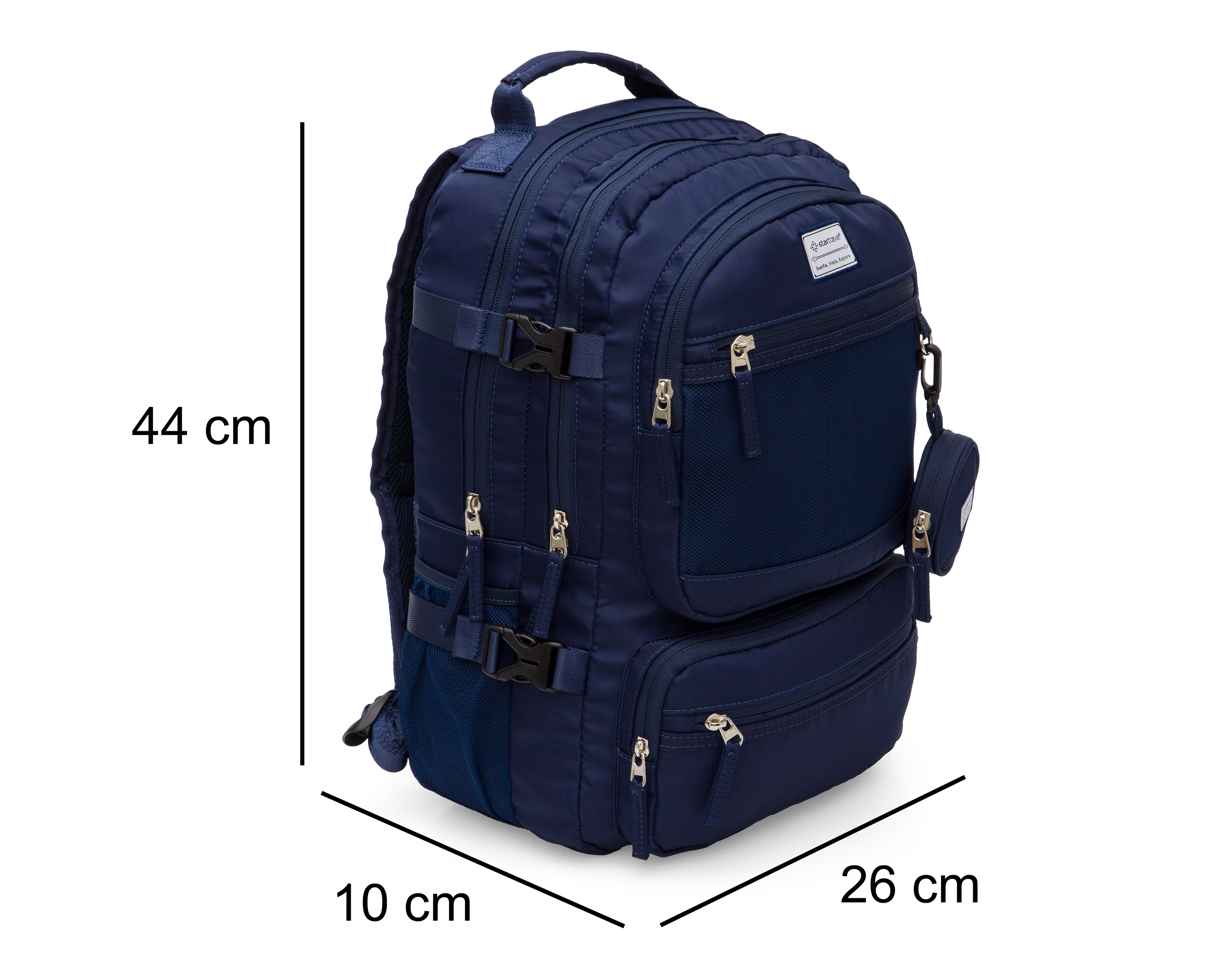 Foto 8 pulgar | Foto 7 | Mochila para Laptop Startravel Laos Azul