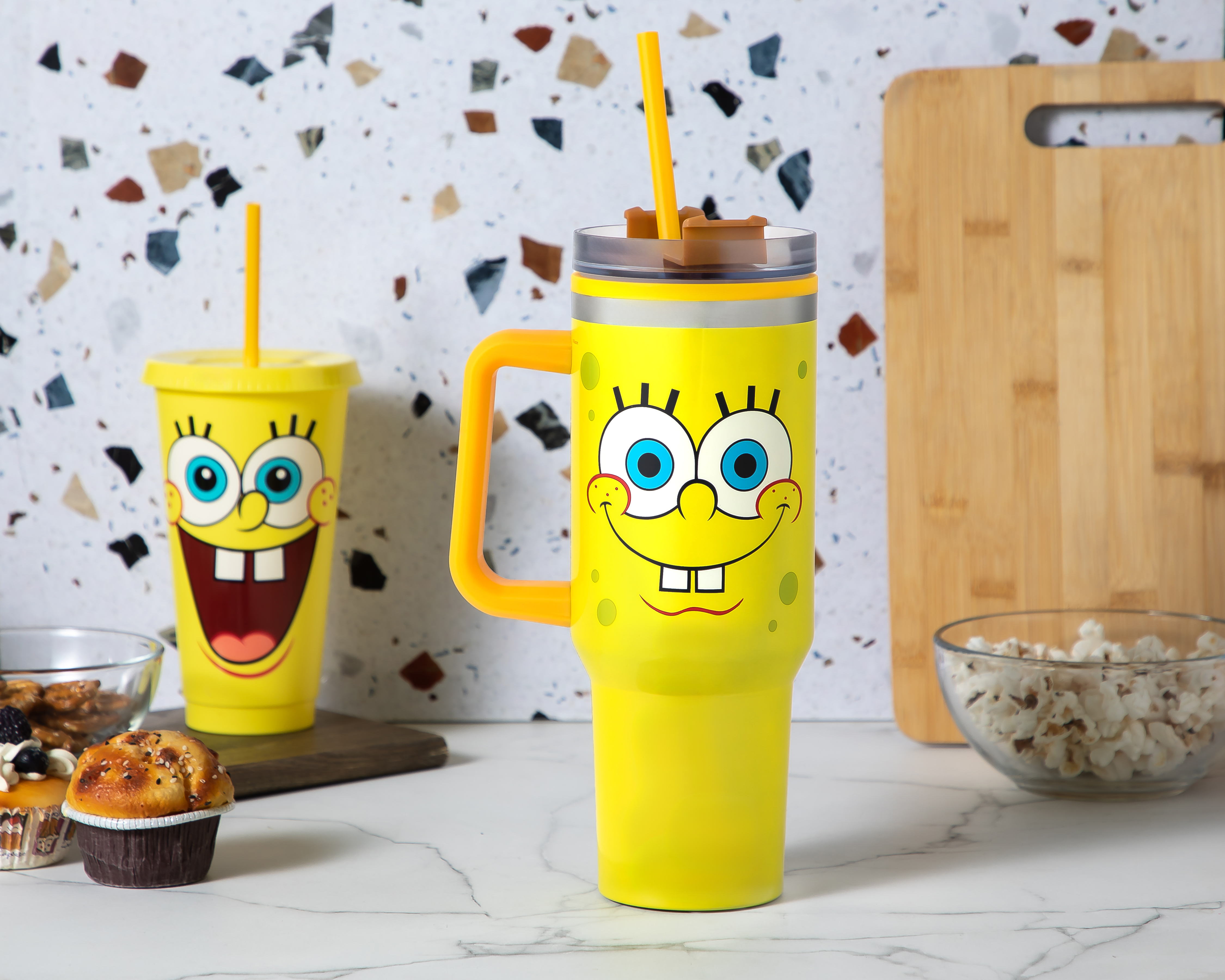 Foto 6 pulgar | Foto 5 | Termo Fun Kids Bob Esponja 1.2 Litros