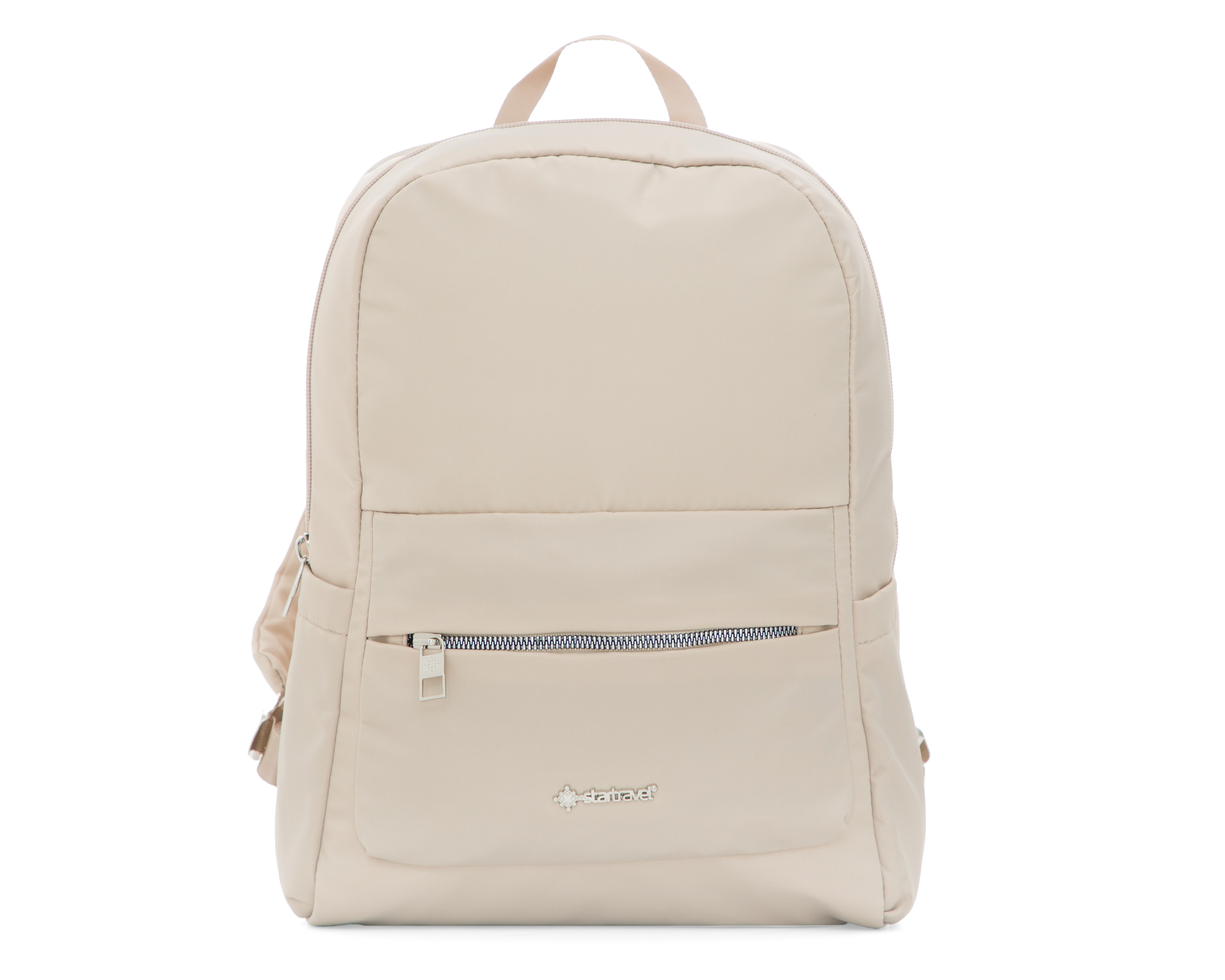 Foto 2 pulgar | Foto 1 | Mochila para Laptop Startravel Mali 15 Pulgadas Beige