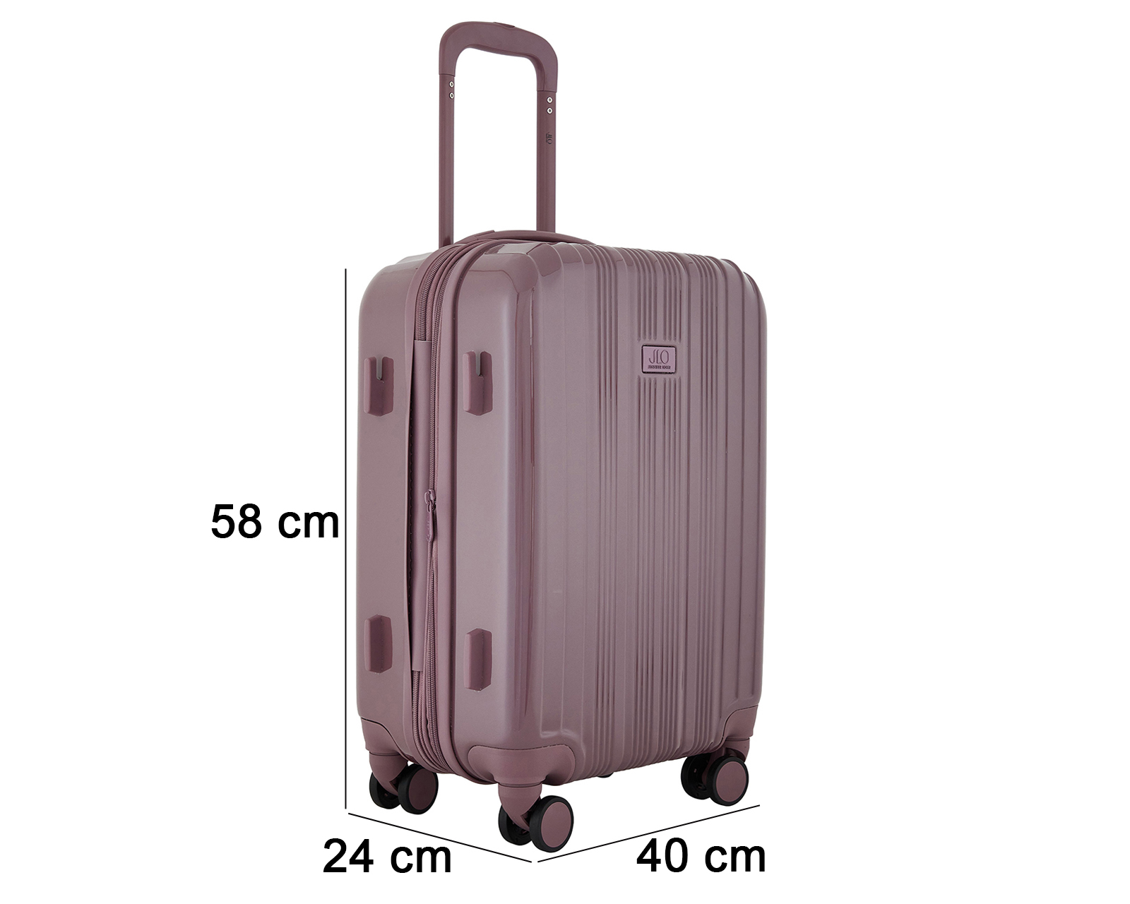 Foto 10 | Foto 10 | Maleta Vertical Jennifer Lopez Lover 20 Pulgadas Mauve