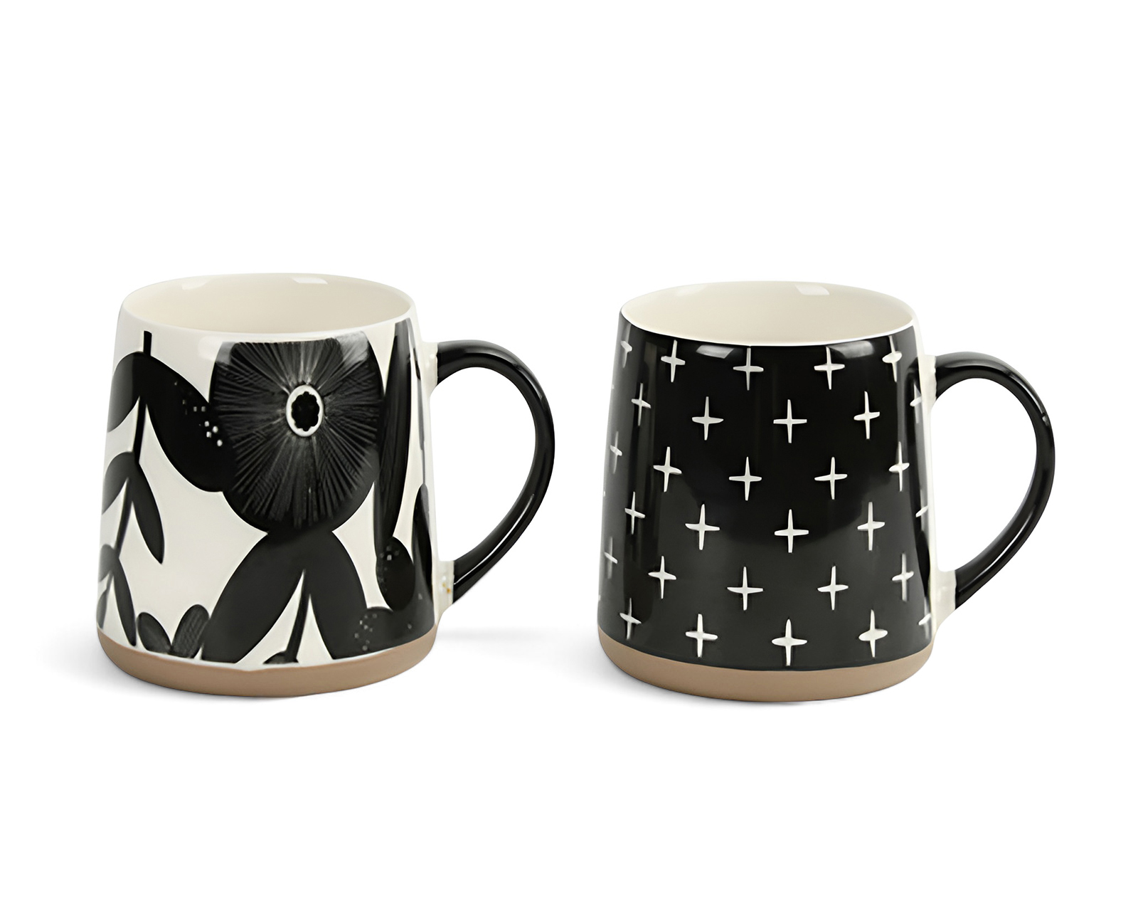 Foto 1 | Foto 1 | Taza de Porcelana Crown Baccara 460 ml 2 Piezas