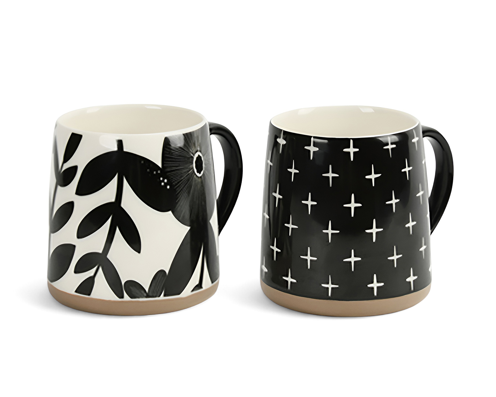 Foto 3 pulgar | Foto 2 | Taza de Porcelana Crown Baccara 460 ml 2 Piezas