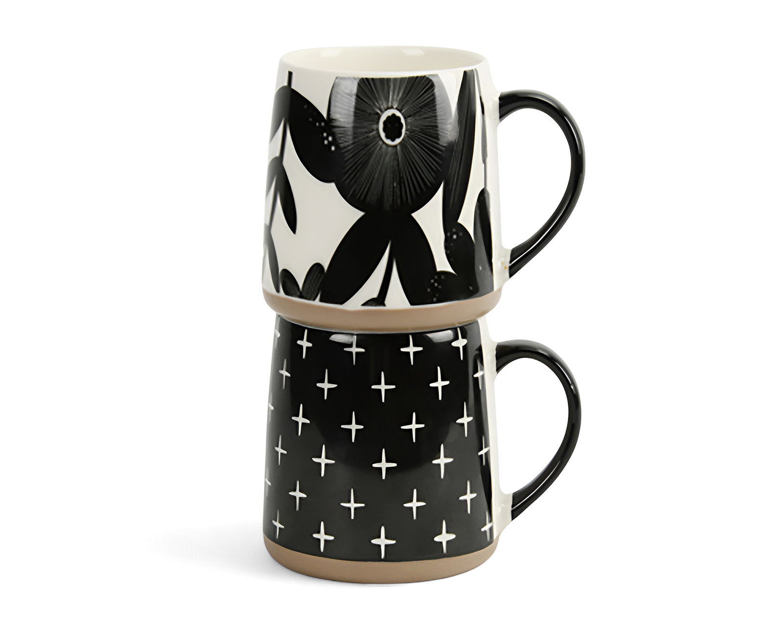 Foto 6 pulgar | Foto 5 | Taza de Porcelana Crown Baccara 460 ml 2 Piezas