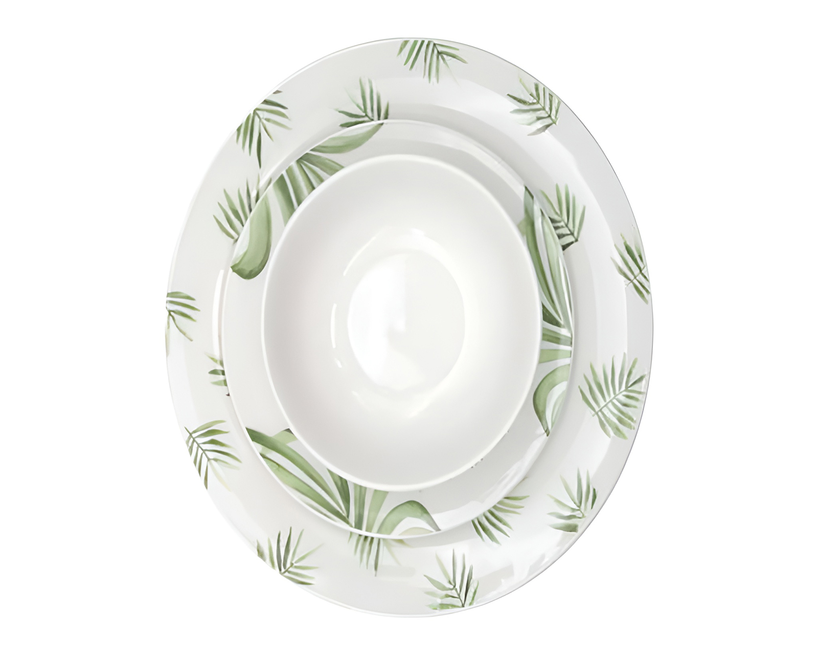 Foto 5 | Foto 5 | Vajilla de Porcelana Blanca para 4 Personas 12 Piezas