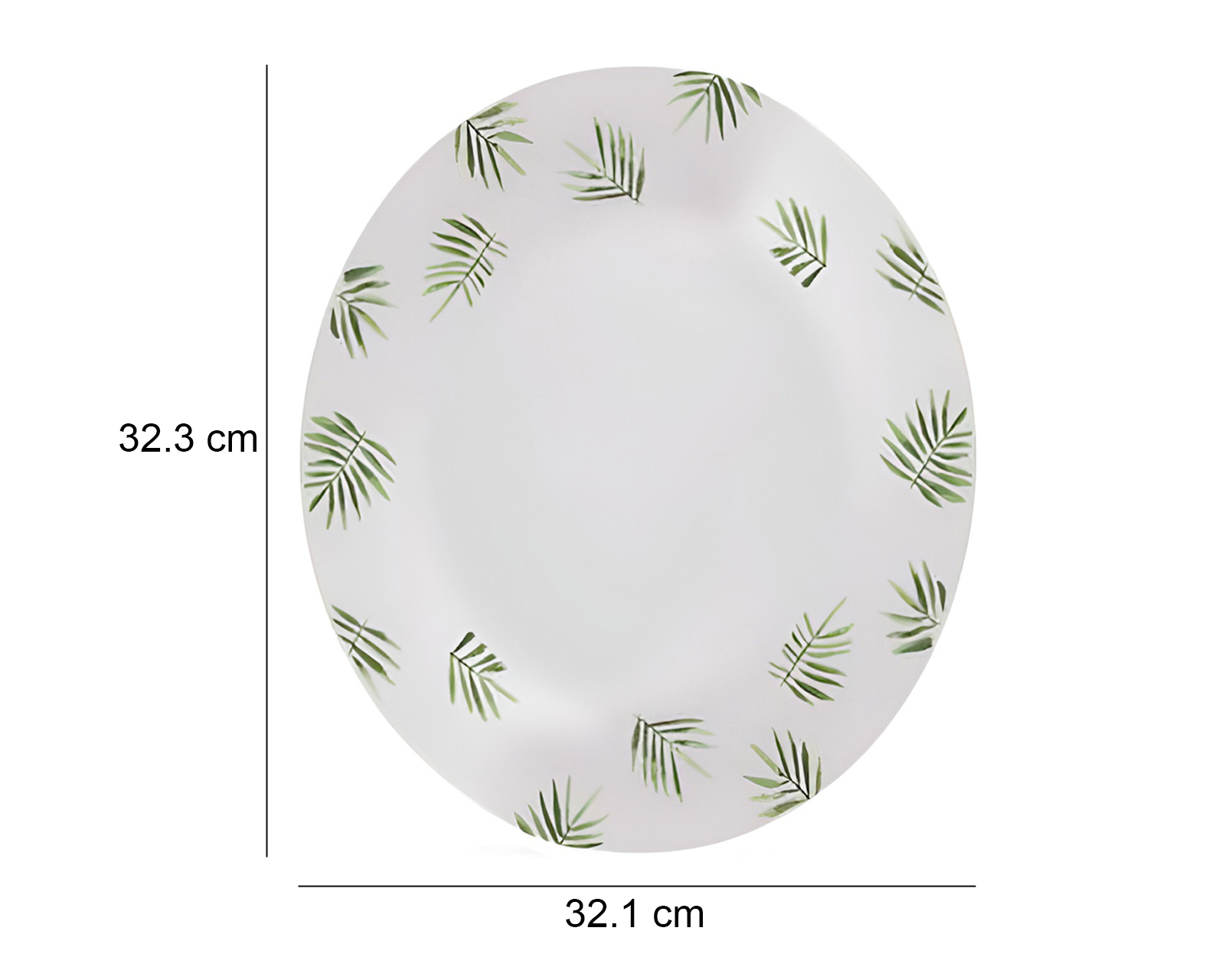 Foto 6 | Foto 6 | Vajilla de Porcelana Blanca para 4 Personas 12 Piezas
