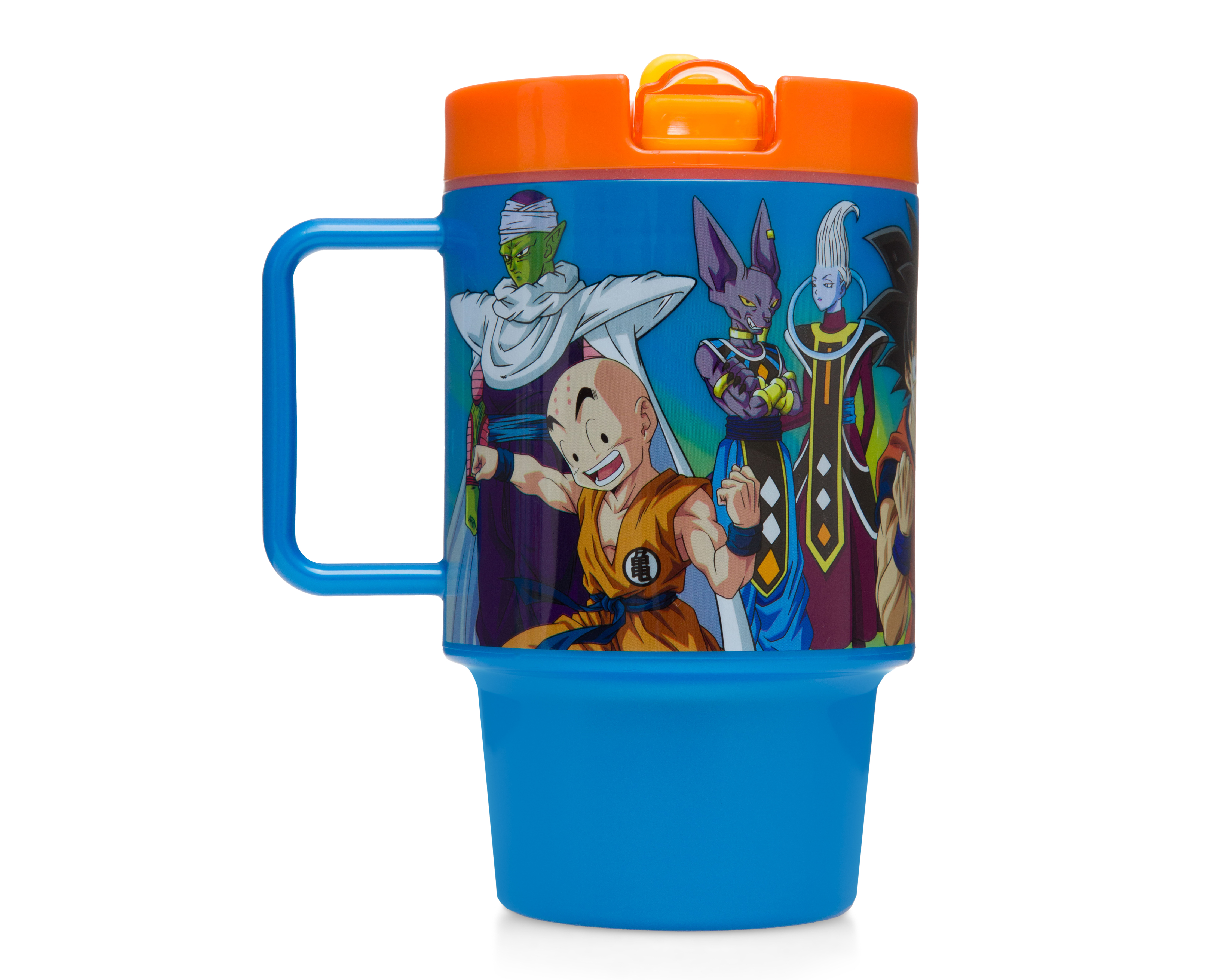 Foto 2 pulgar | Foto 1 | Vaso con Pipeta de Plástico Dragon Ball 530 ml