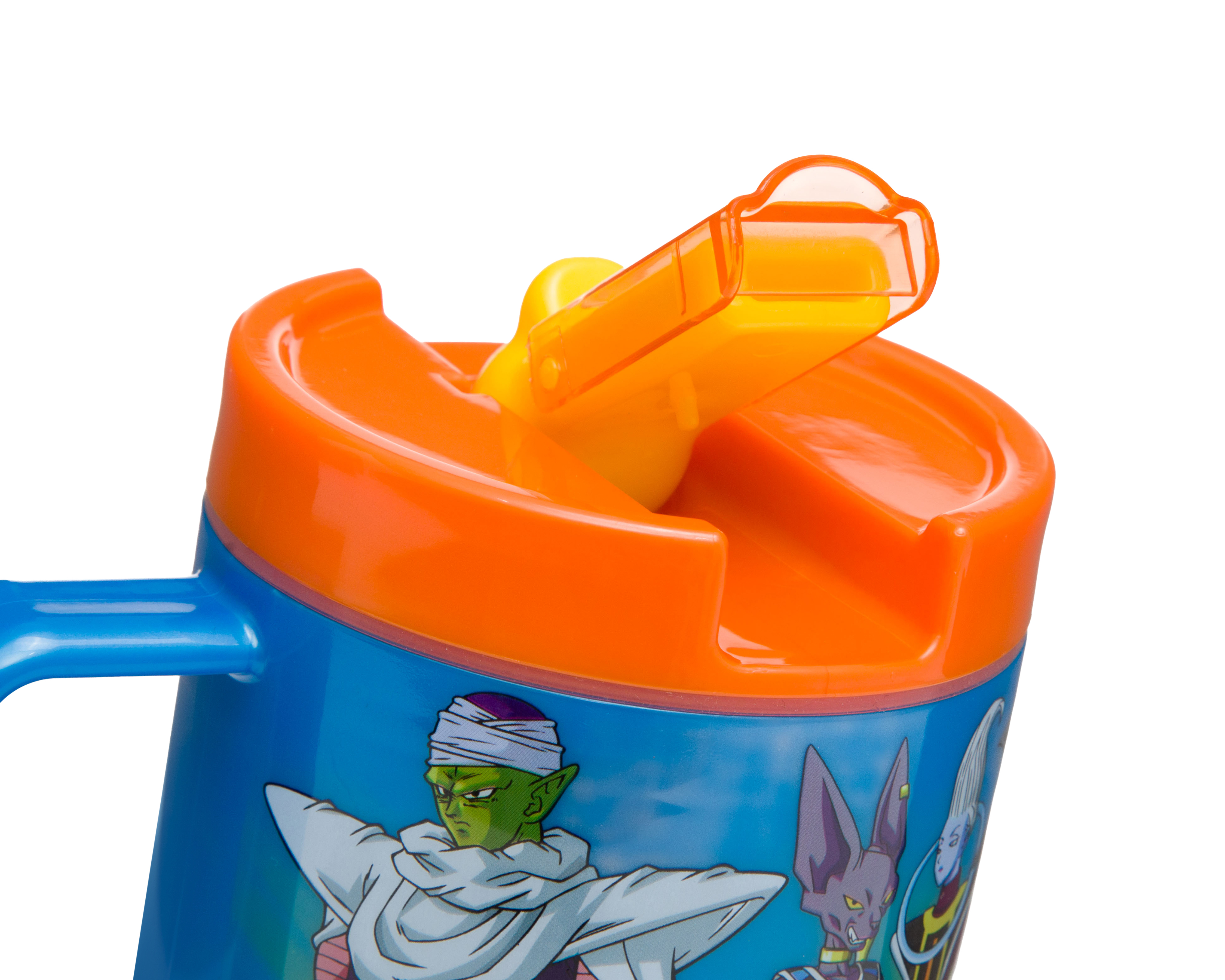 Foto 3 pulgar | Foto 2 | Vaso con Pipeta de Plástico Dragon Ball 530 ml