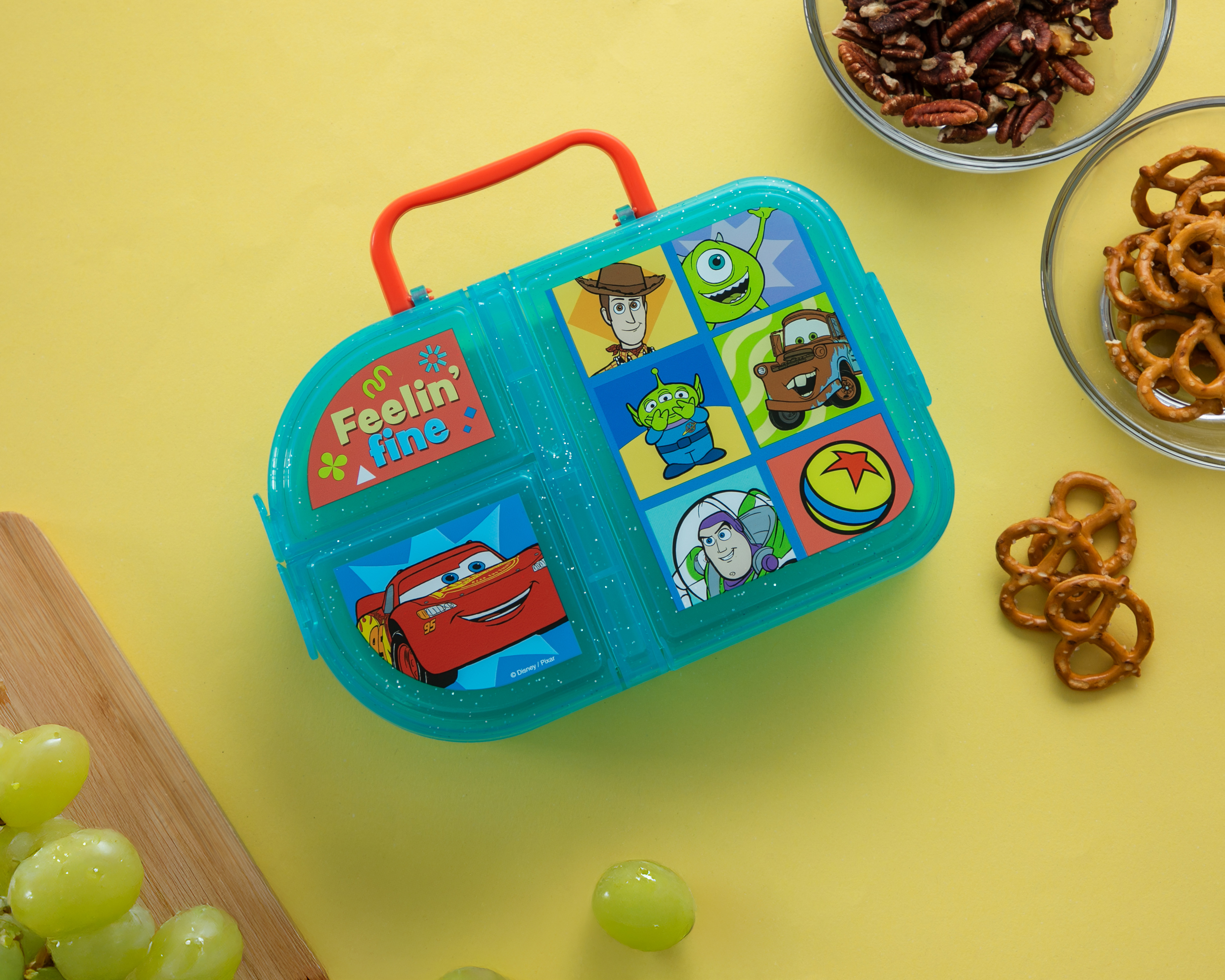 Foto 6 | Foto 6 | Contenedor de Plástico Fun Kids Pixar