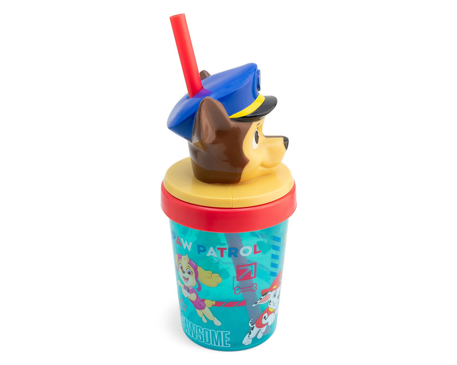 Foto 3 | Foto 3 | Vaso con Popote de Plástico Fun Kids Paw Patrol