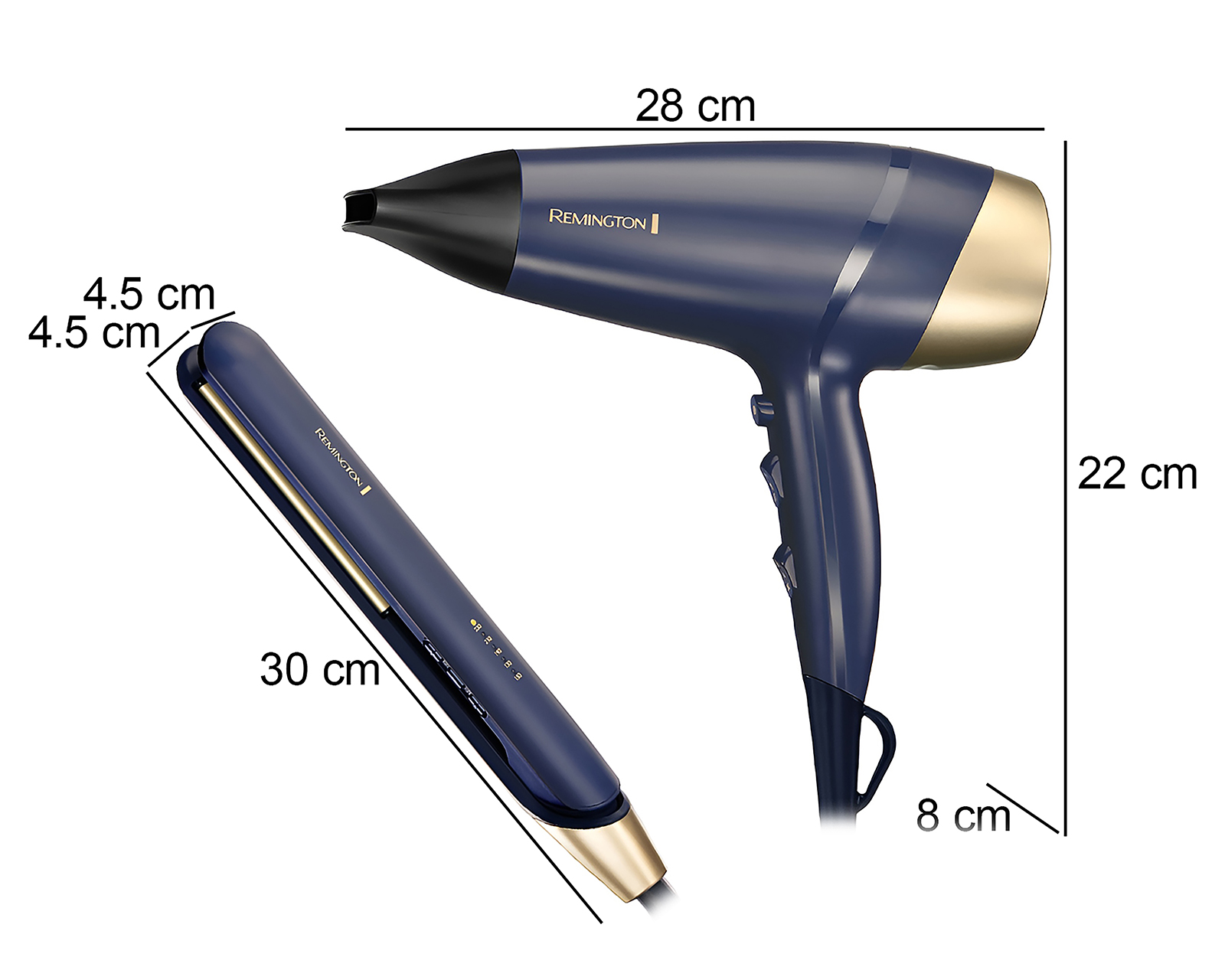 Foto 6 pulgar | Foto 5 | Combo de Plancha para Cabello y Secadora Remington Sapphire Luxe con Accesorios