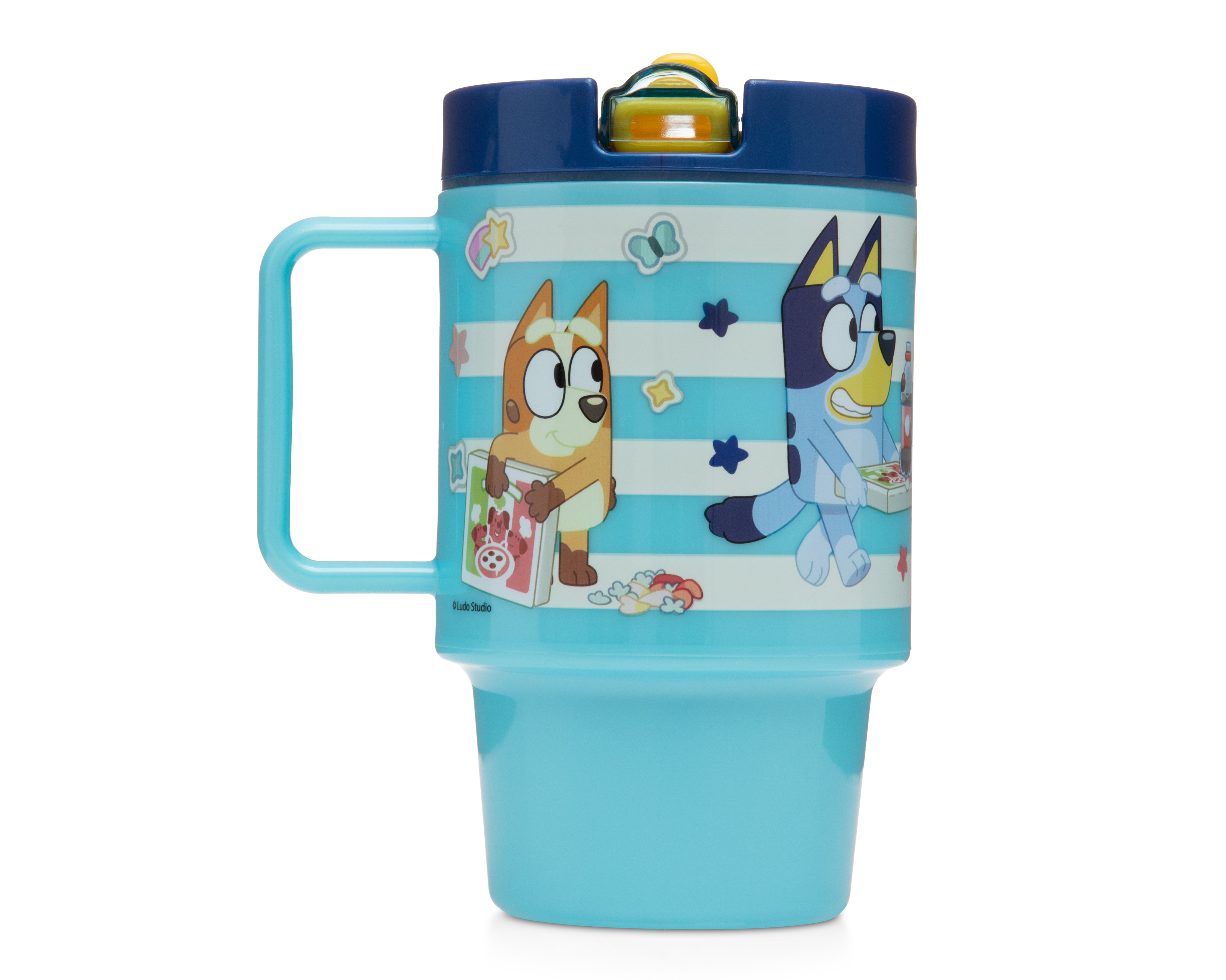 Vaso con Popote Bluey 530 ml