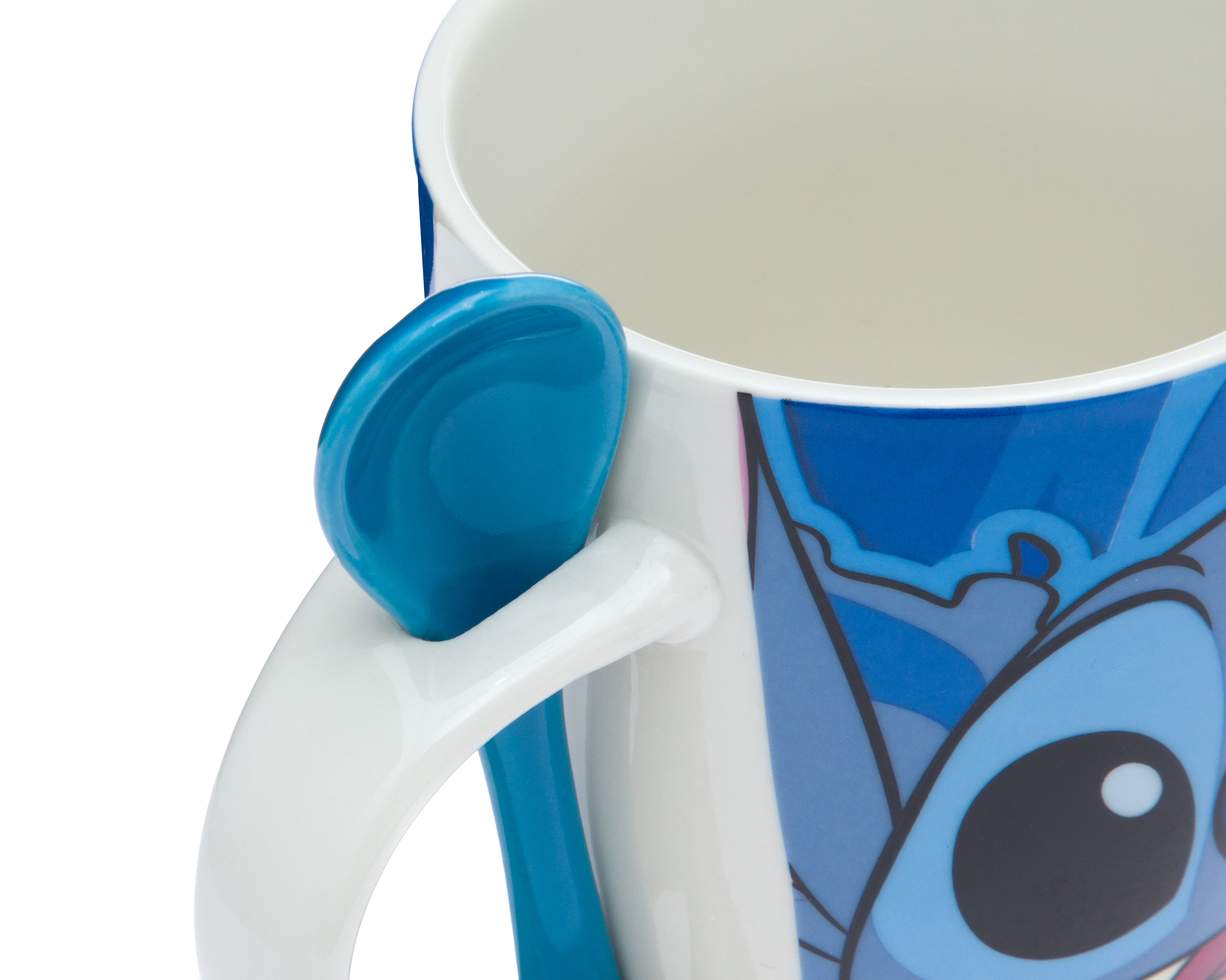 Foto 5 pulgar | Foto 4 | Taza de Cerámica Stitch 310 ml 2 Piezas