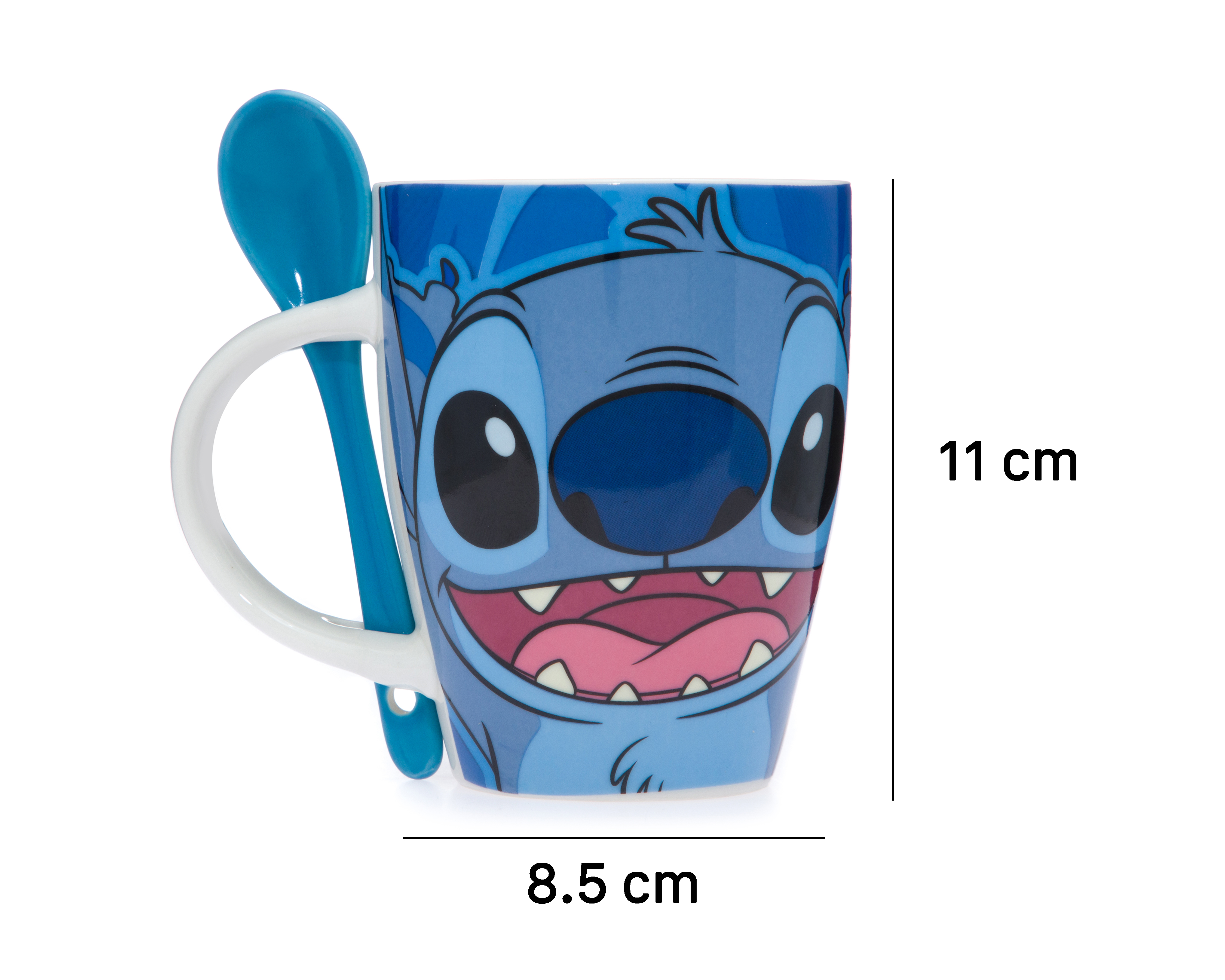 Foto 7 pulgar | Foto 6 | Taza de Cerámica Stitch 310 ml 2 Piezas