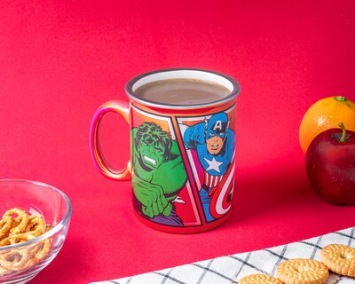Foto 5 | Foto 5 | Taza de Cerámica Fun Kids Avengers 790 ml