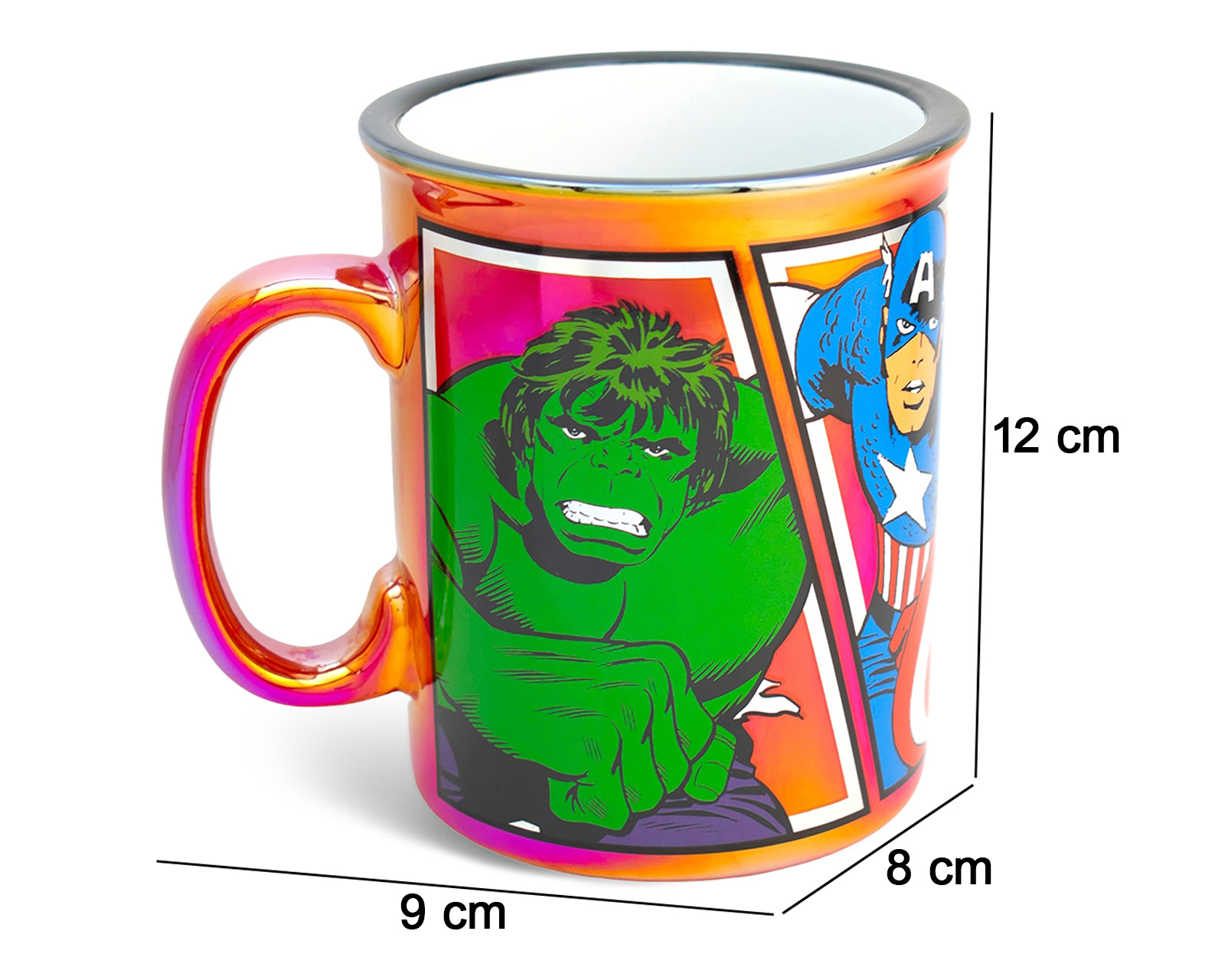 Foto 6 | Foto 6 | Taza de Cerámica Fun Kids Avengers 790 ml