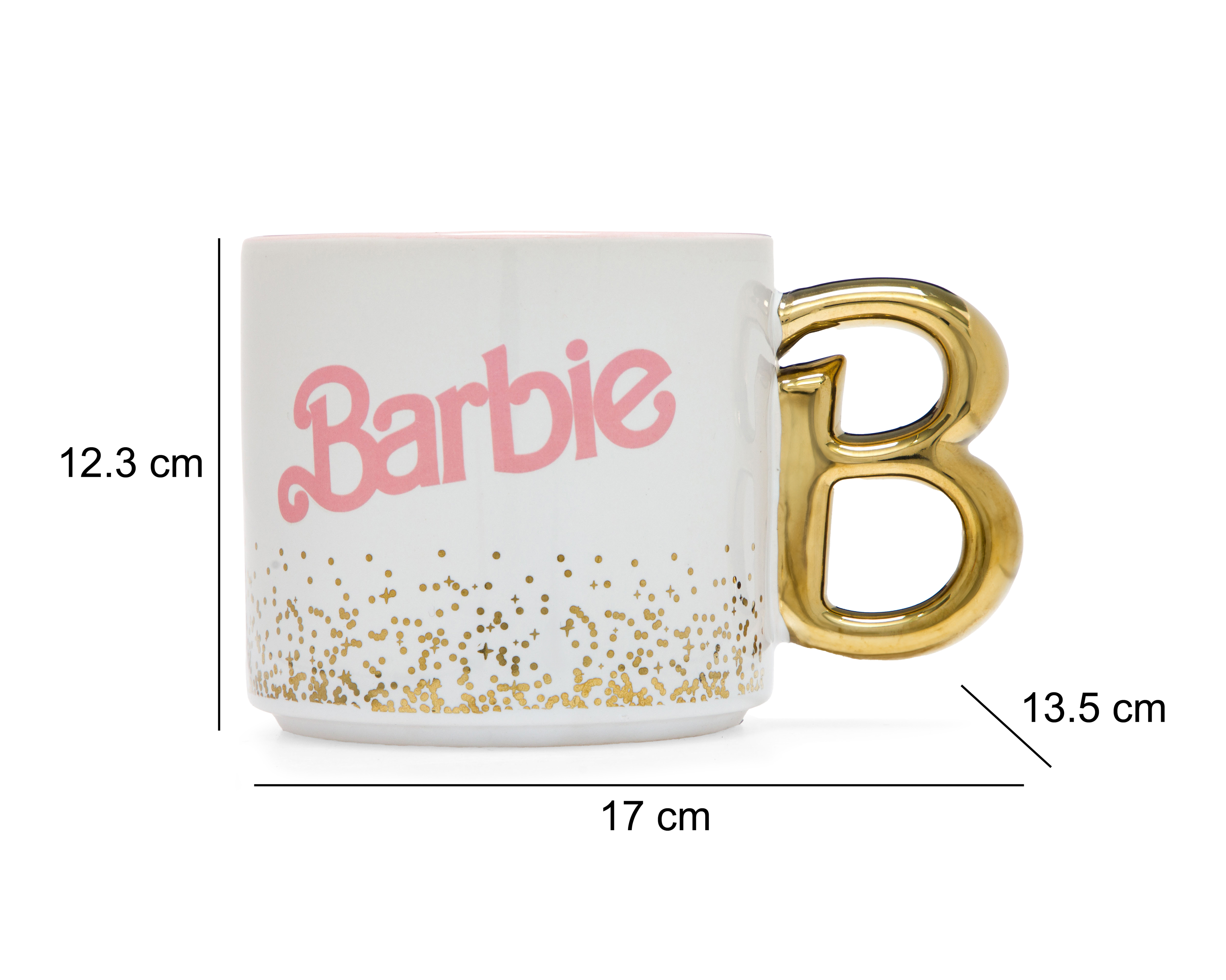 Foto 4 | Foto 4 | Taza de Cerámica Fun Kids Barbie 502 ml