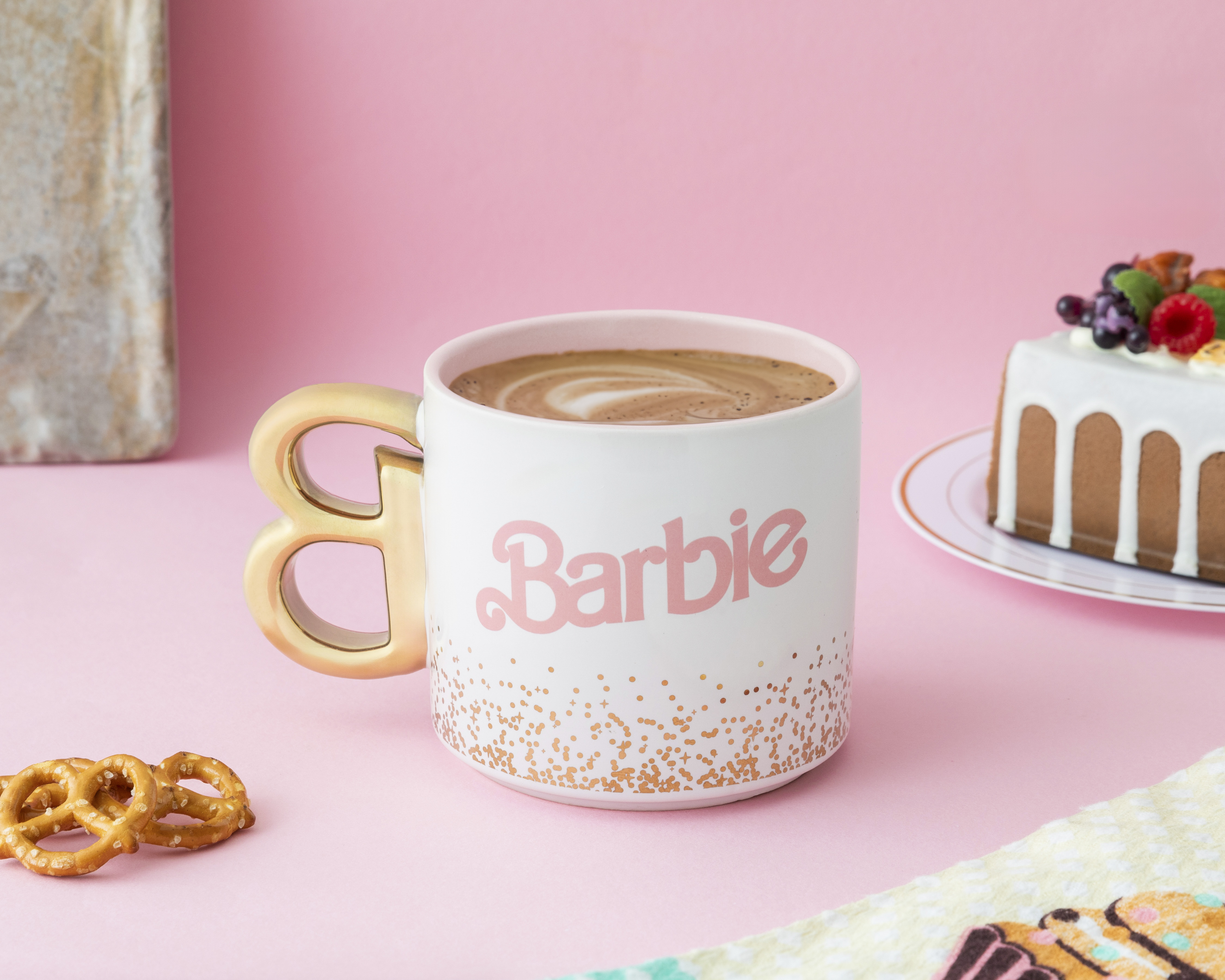 Foto 5 | Foto 5 | Taza de Cerámica Fun Kids Barbie 502 ml