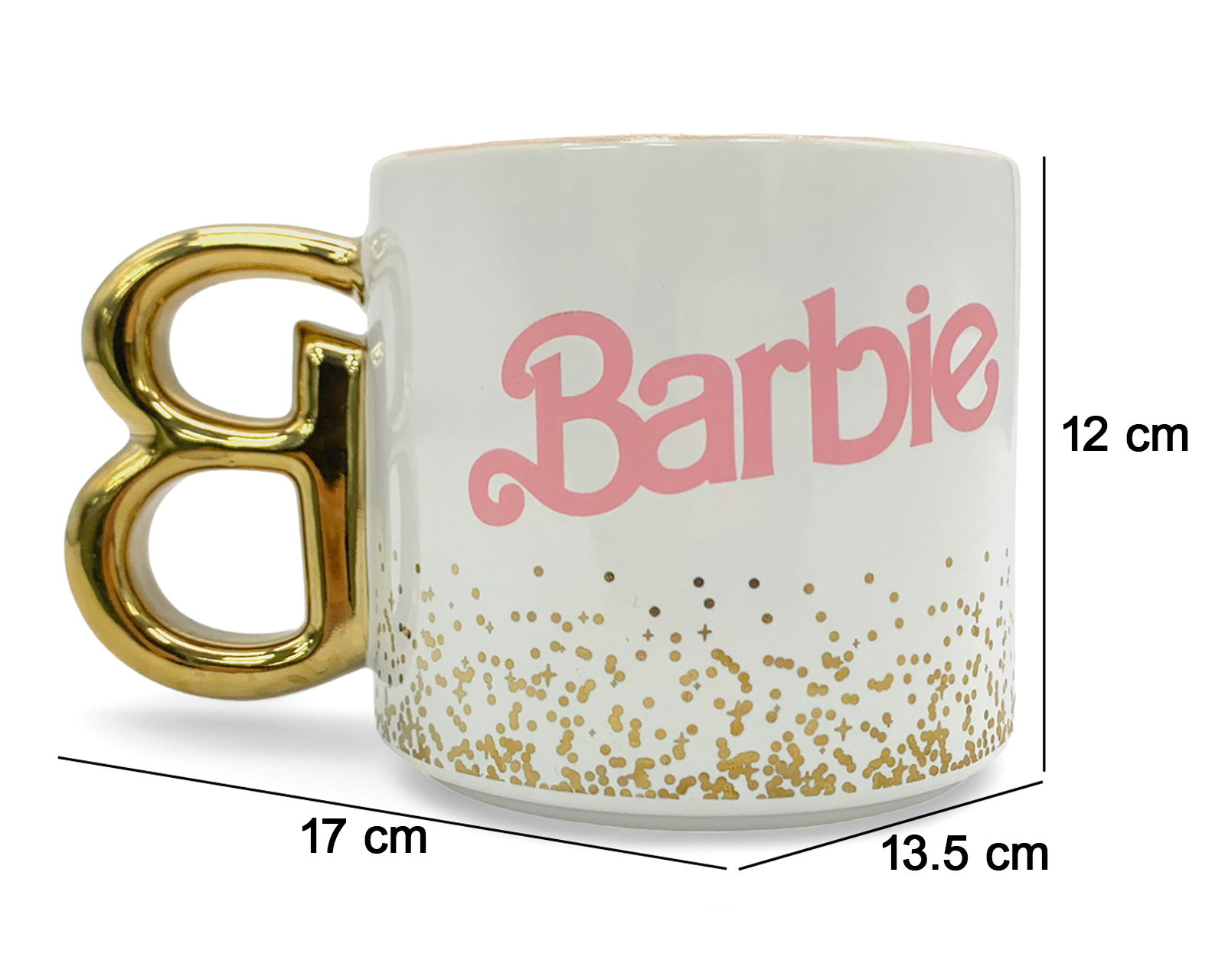 Foto 6 | Foto 6 | Taza de Cerámica Fun Kids Barbie 502 ml
