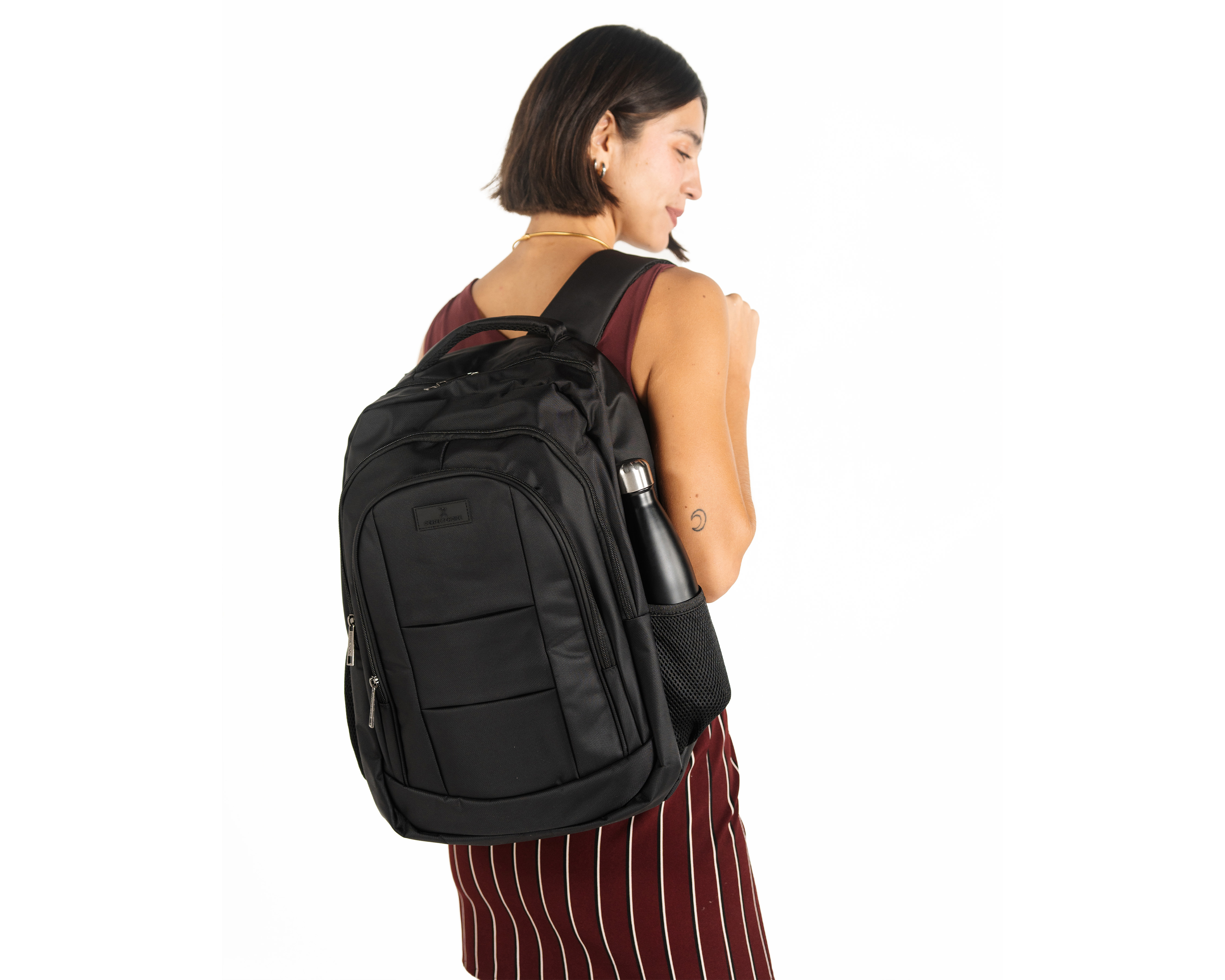 Foto 6 | Foto 6 | Mochila para Laptop Perfect Choice Comfort 17 Pulgadas Negra