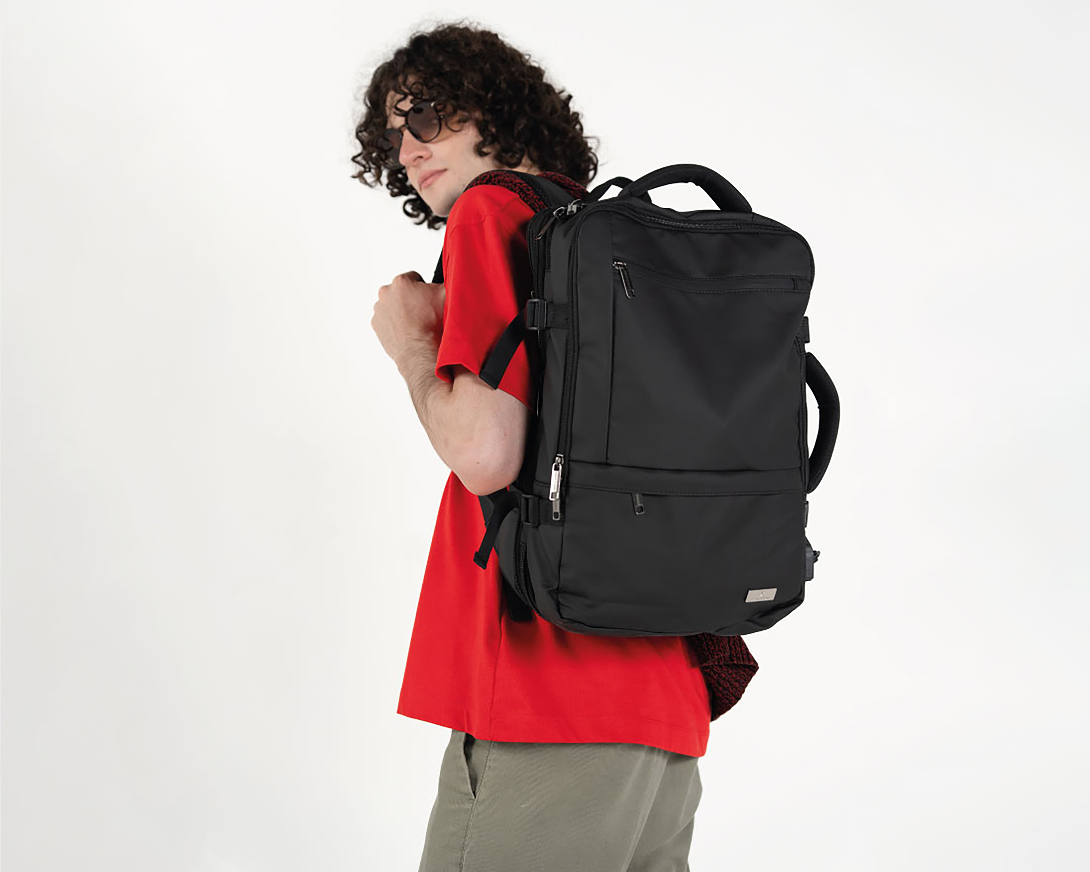 Foto 5 | Foto 5 | Mochila de Viaje Perfect Choice Travela Negra