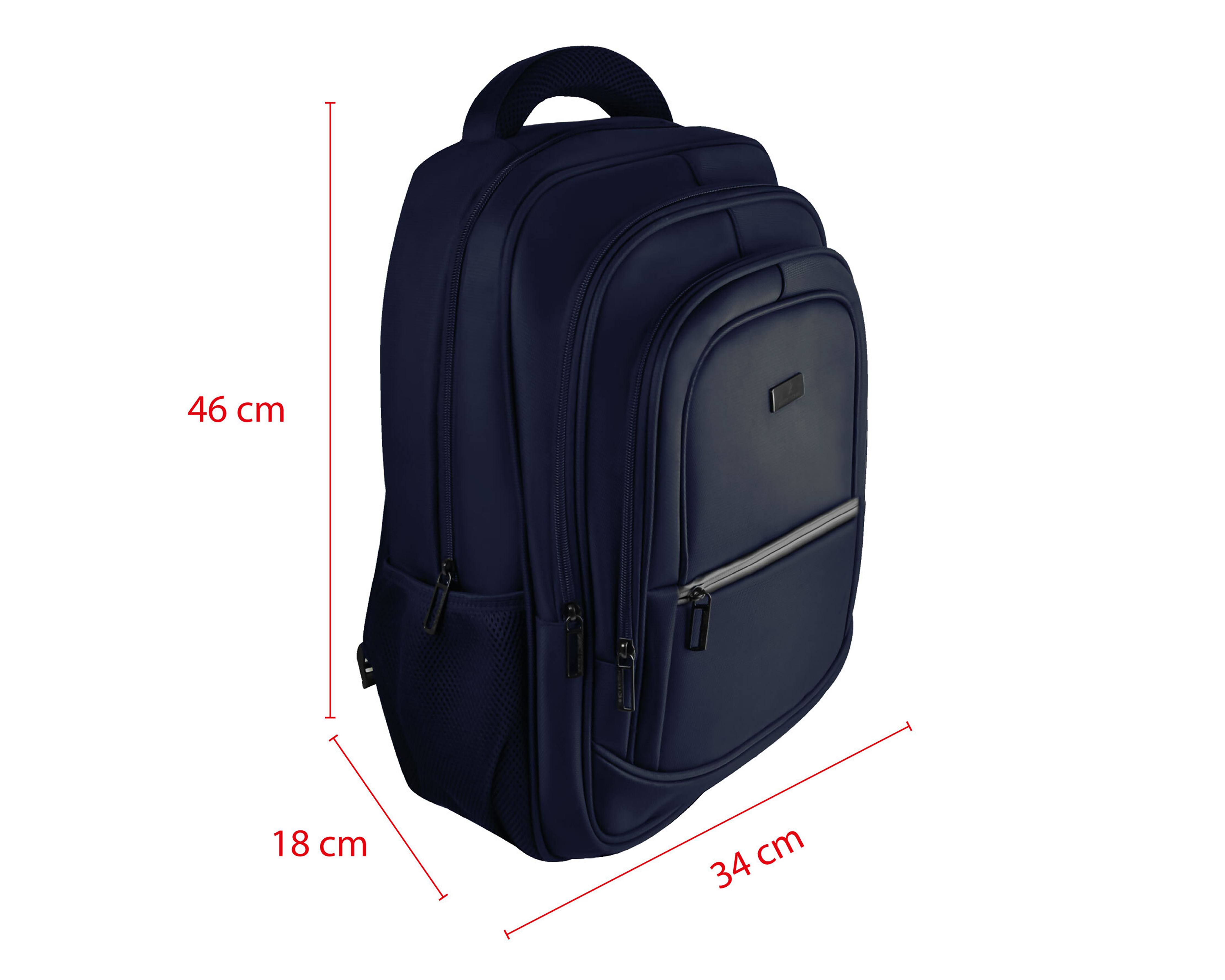 Foto 7 pulgar | Foto 6 | Mochila para Laptop Perfect Choice Essential 17 Pulgadas Azul