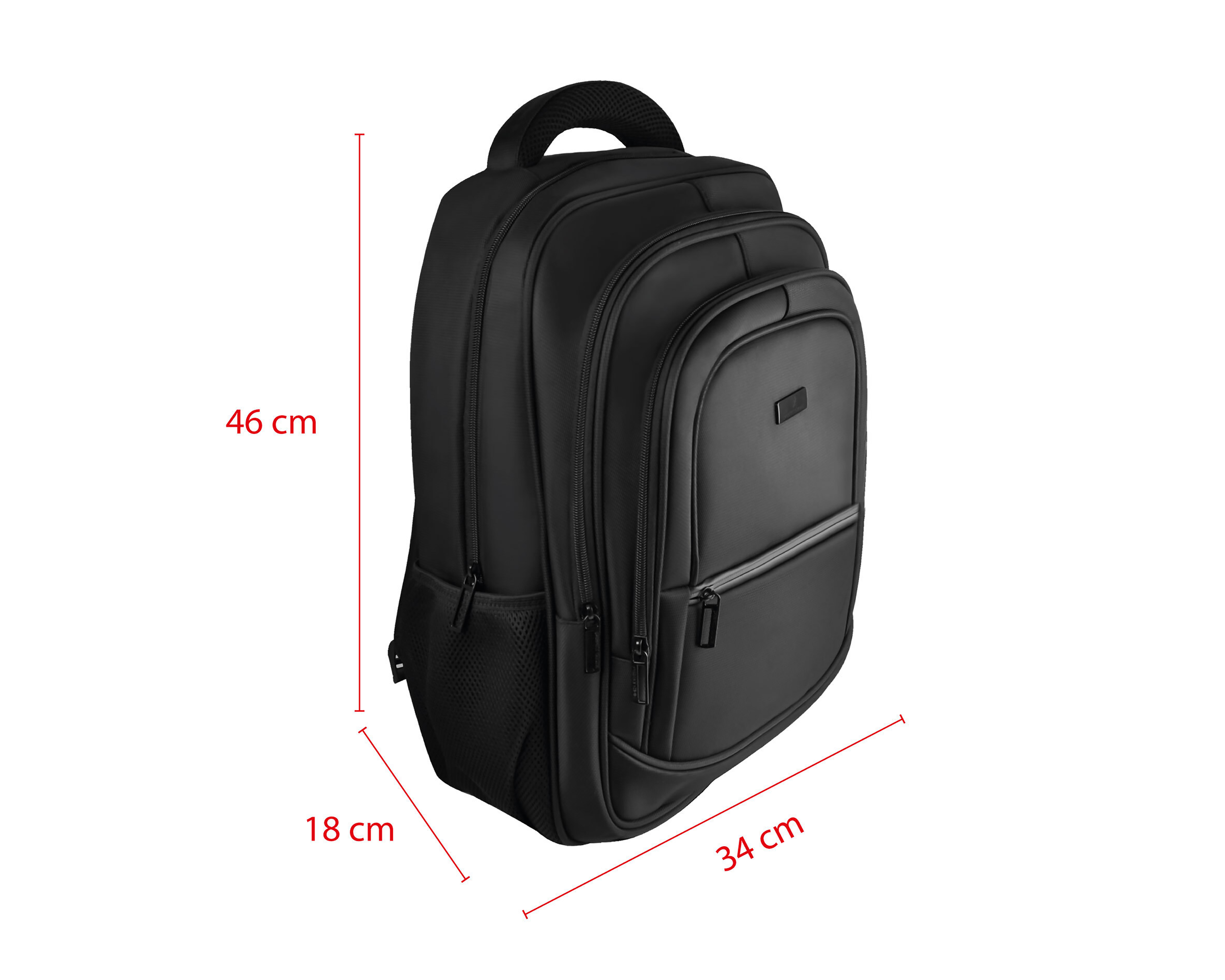 Foto 7 | Foto 7 | Mochila para Laptop Perfect Choice Essential 17 Pulgadas Negra