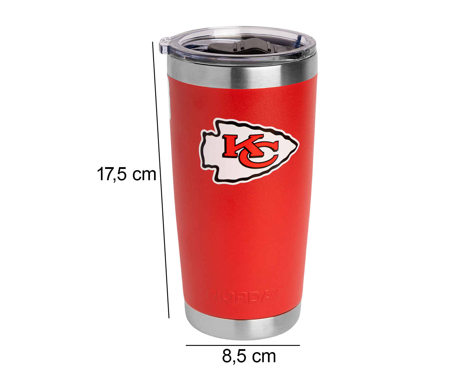 Foto 7 pulgar | Foto 6 | Termo Norday Kansas City Chiefs 600 ml