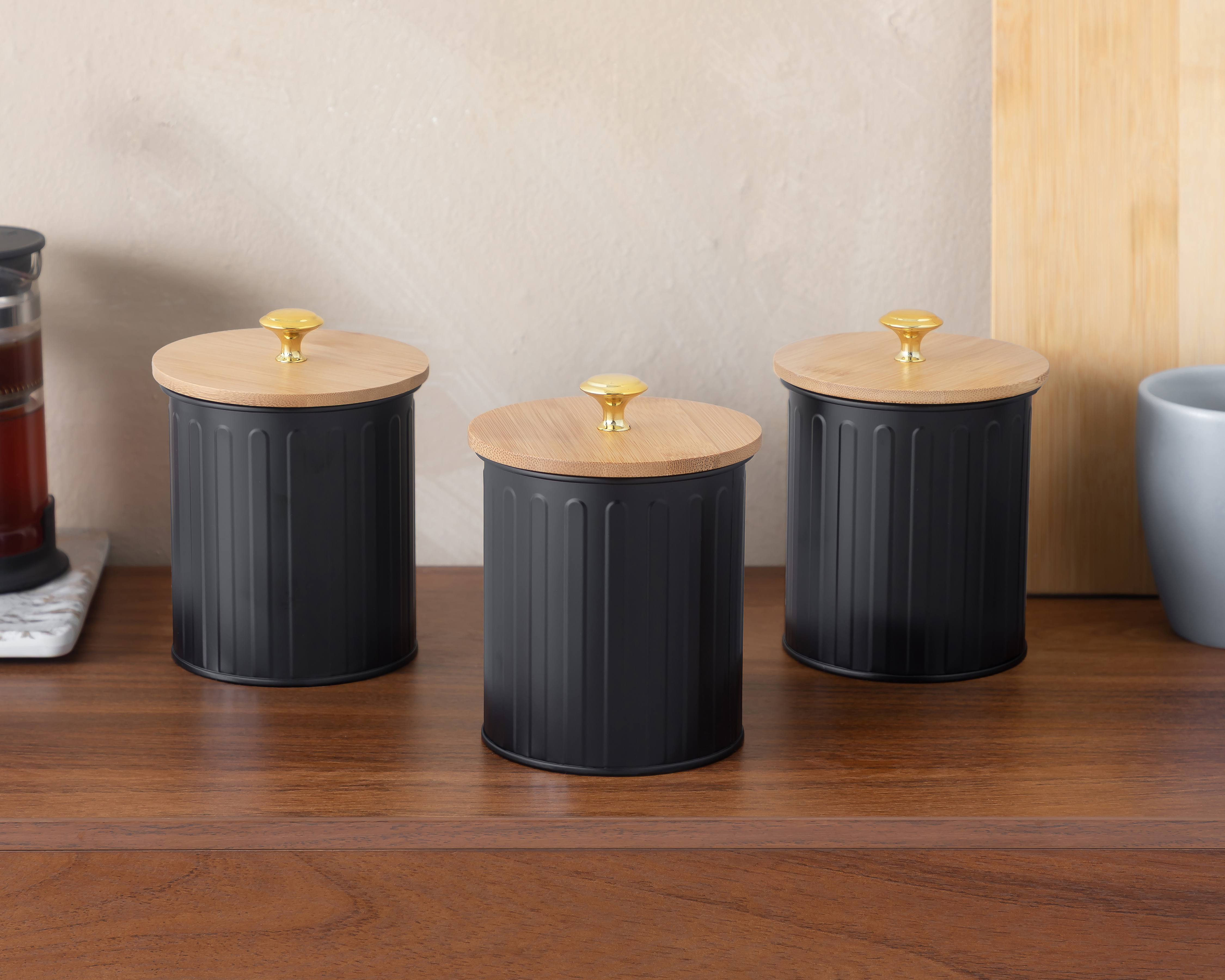 Foto 6 pulgar | Foto 5 | Contenedor de Metal Starhaus 1 Litro 3 Piezas