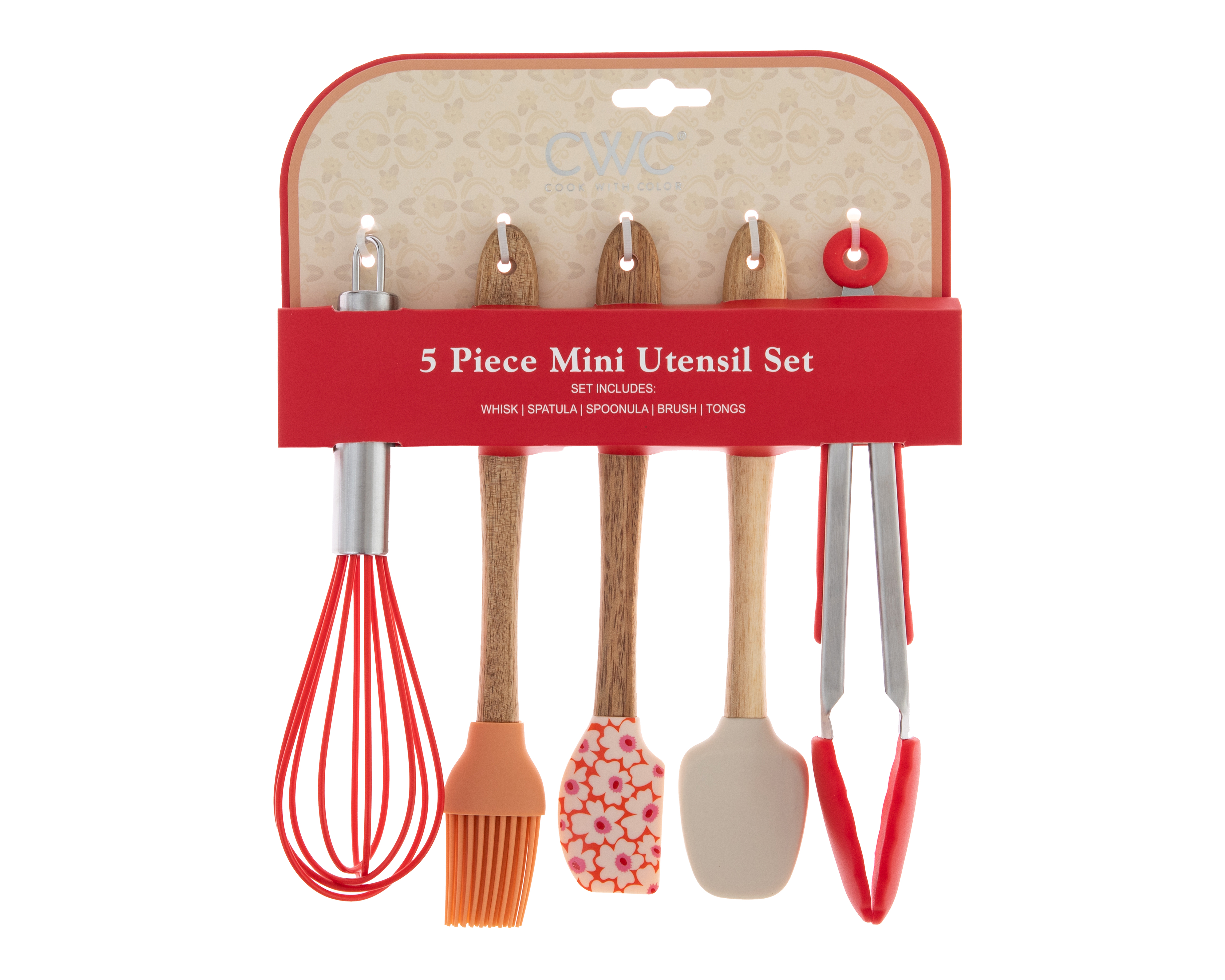 Foto 5 | Foto 5 | Juego de Mini Utensilios de Cocina Cook With para Repostería 5 Piezas