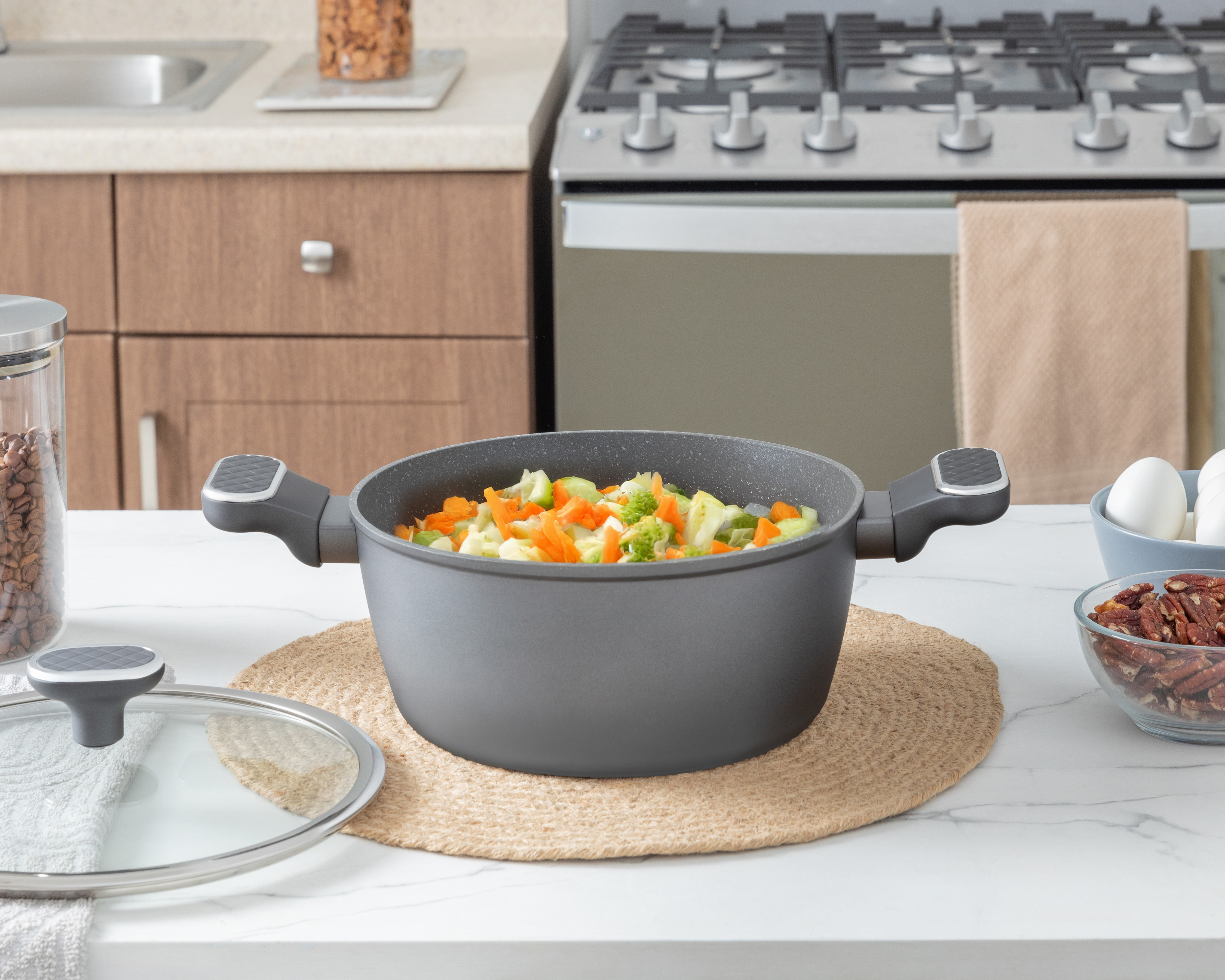 Foto 7 pulgar | Foto 6 | Olla Record  1.3 Litros de Aluminio con Recubrimiento Soft Touch