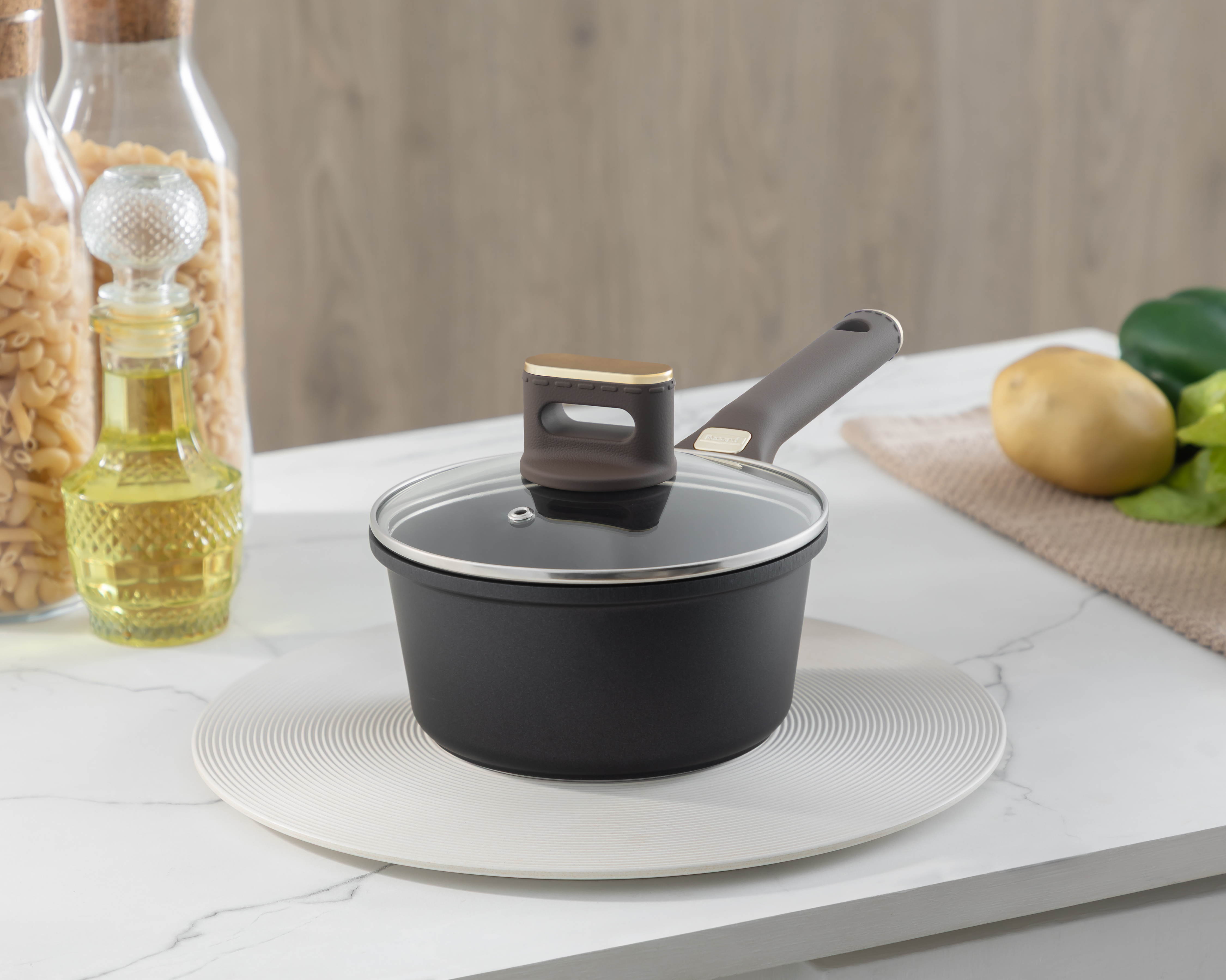 Foto 6 pulgar | Foto 5 | Olla Rercord de Aluminio con Antiadherente 3.9 Litros