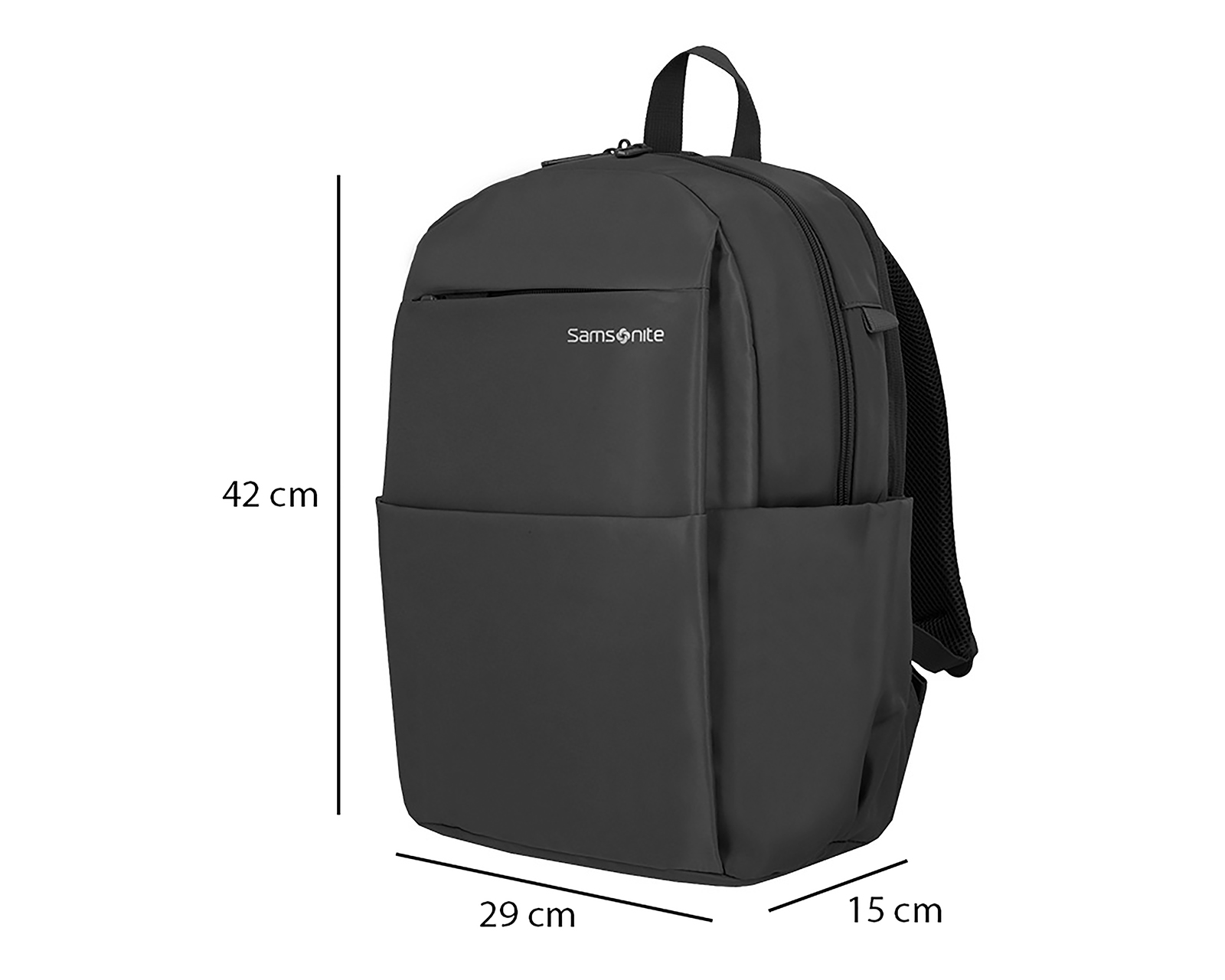 Foto 8 | Foto 8 | Mochila para Laptop Samsonite Belair 15 Pulgadas Negra