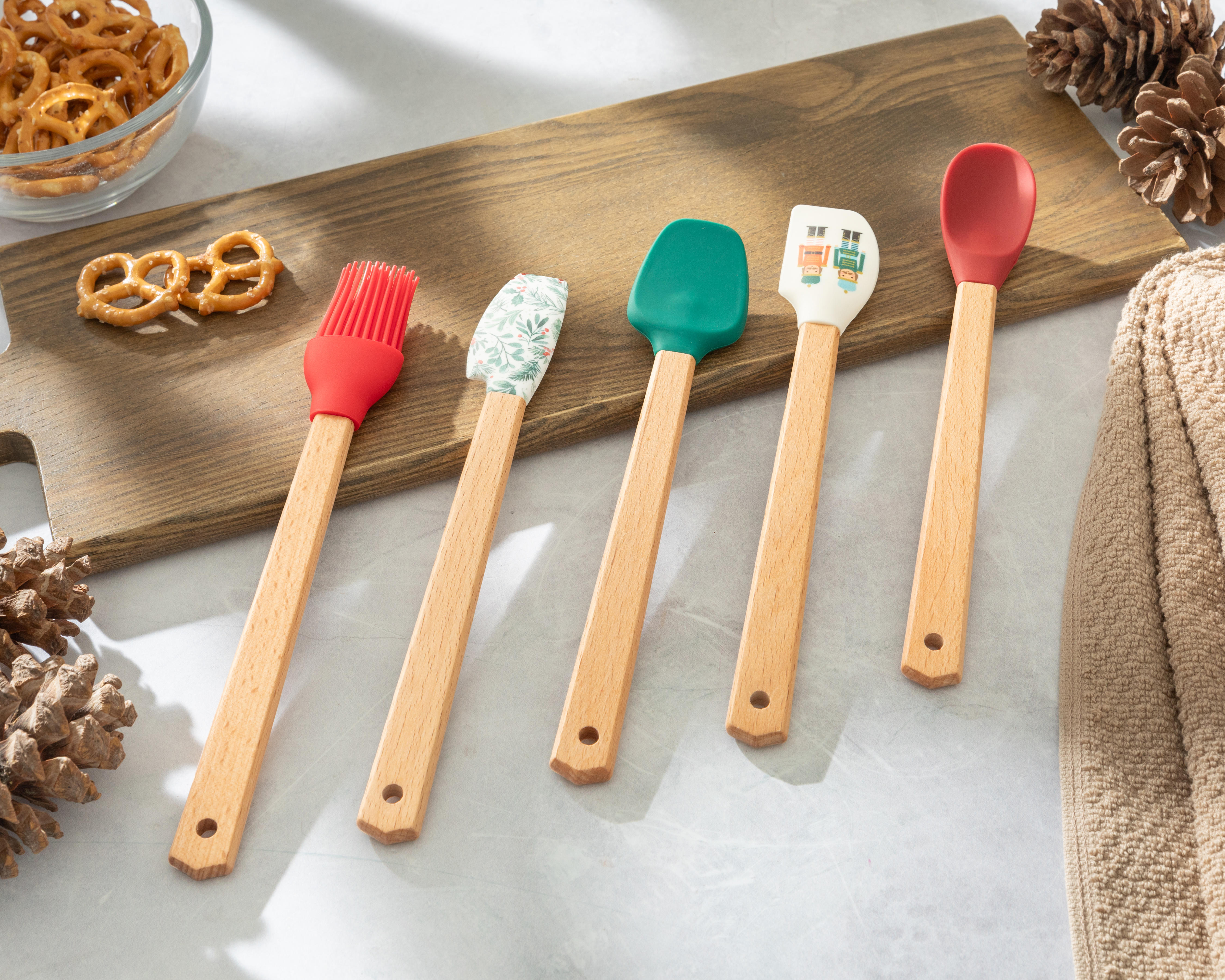 Foto 6 | Foto 6 | Juego de Utensilios de Cocina Cook With Multicolor 5 Piezas