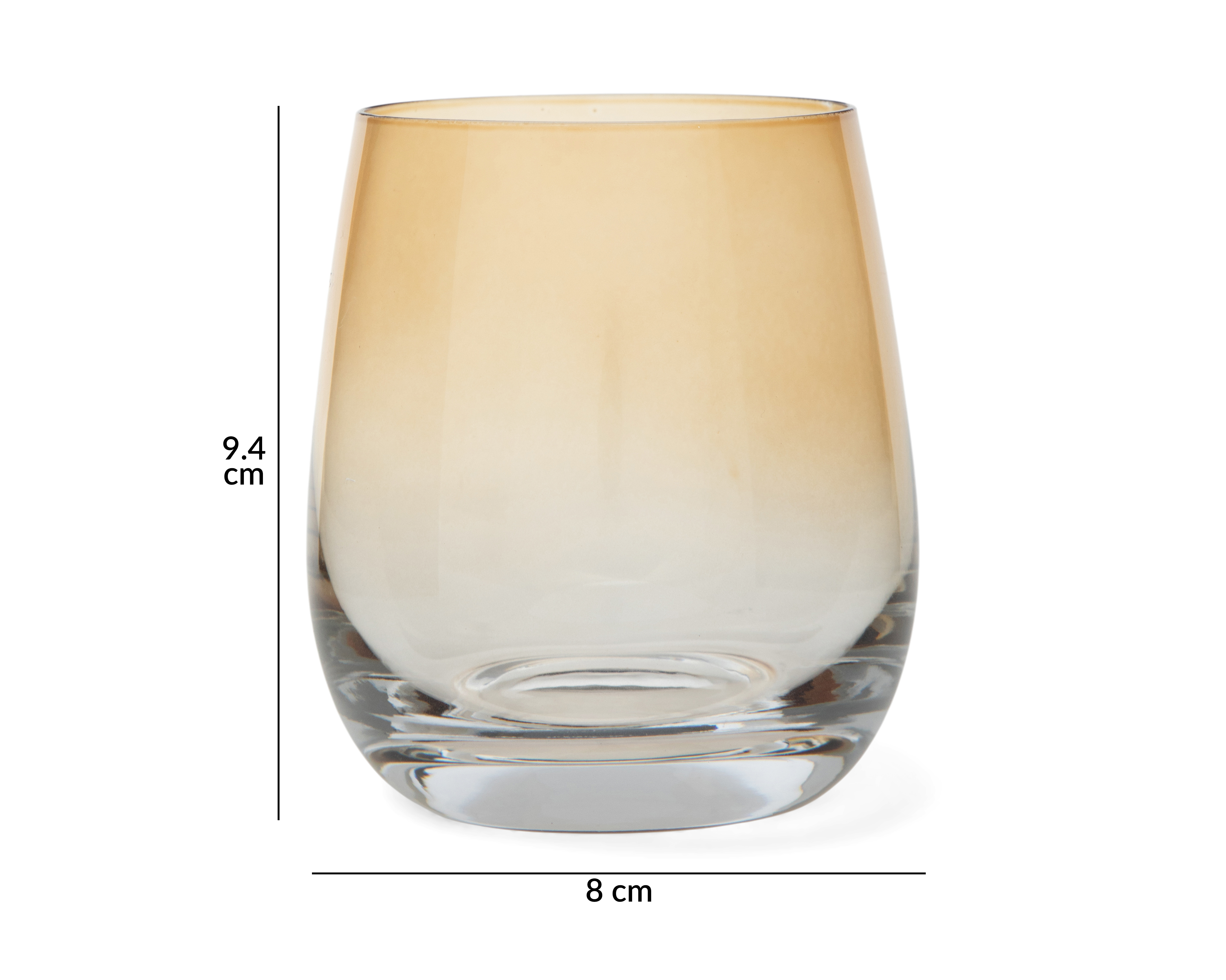 Foto 5 pulgar | Foto 4 | Vaso de Vidrio Starhaus 340 ml 4 Piezas