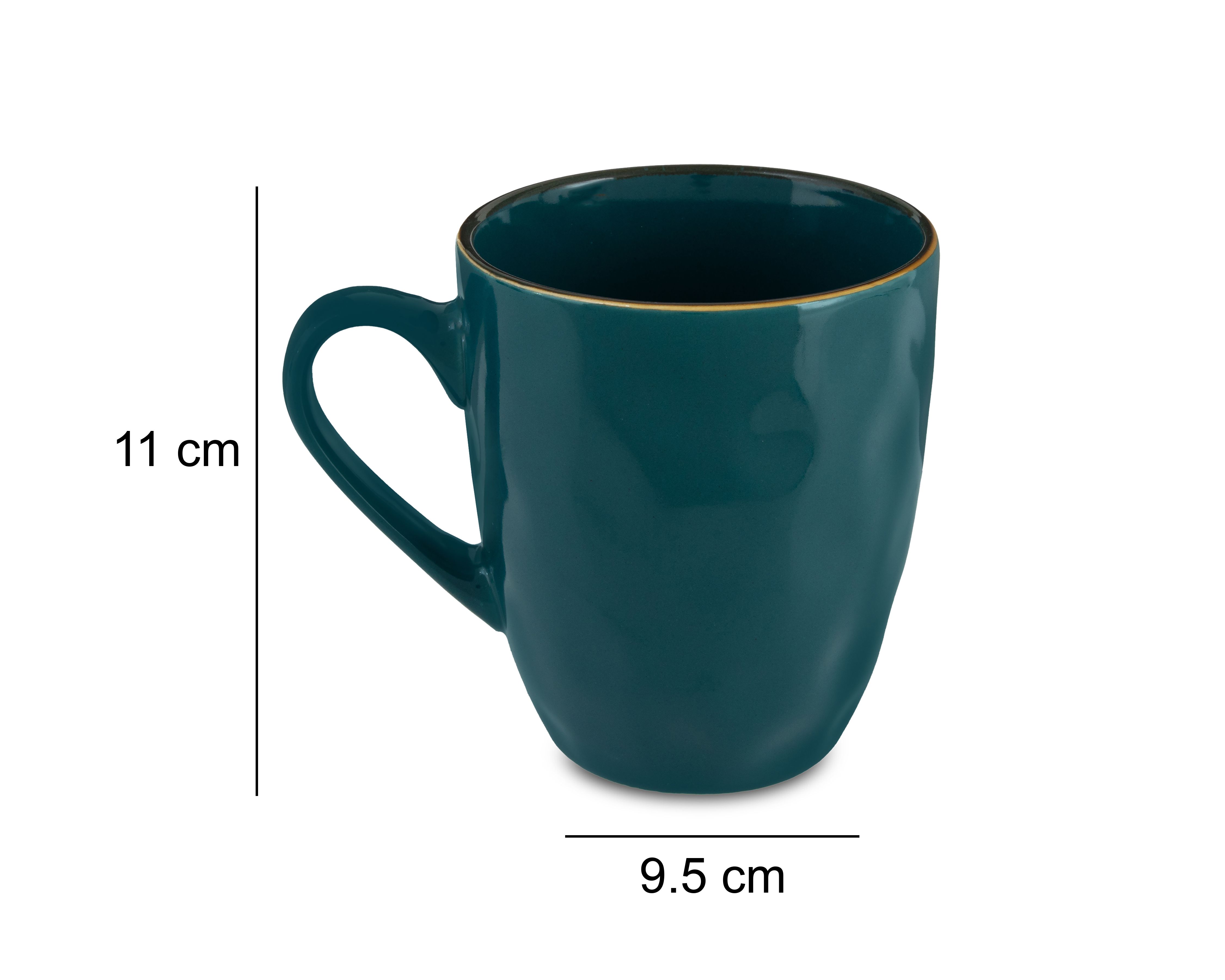 Foto 6 pulgar | Foto 5 | Taza de Cerámica Starhaus 450 ml 4 Piezas
