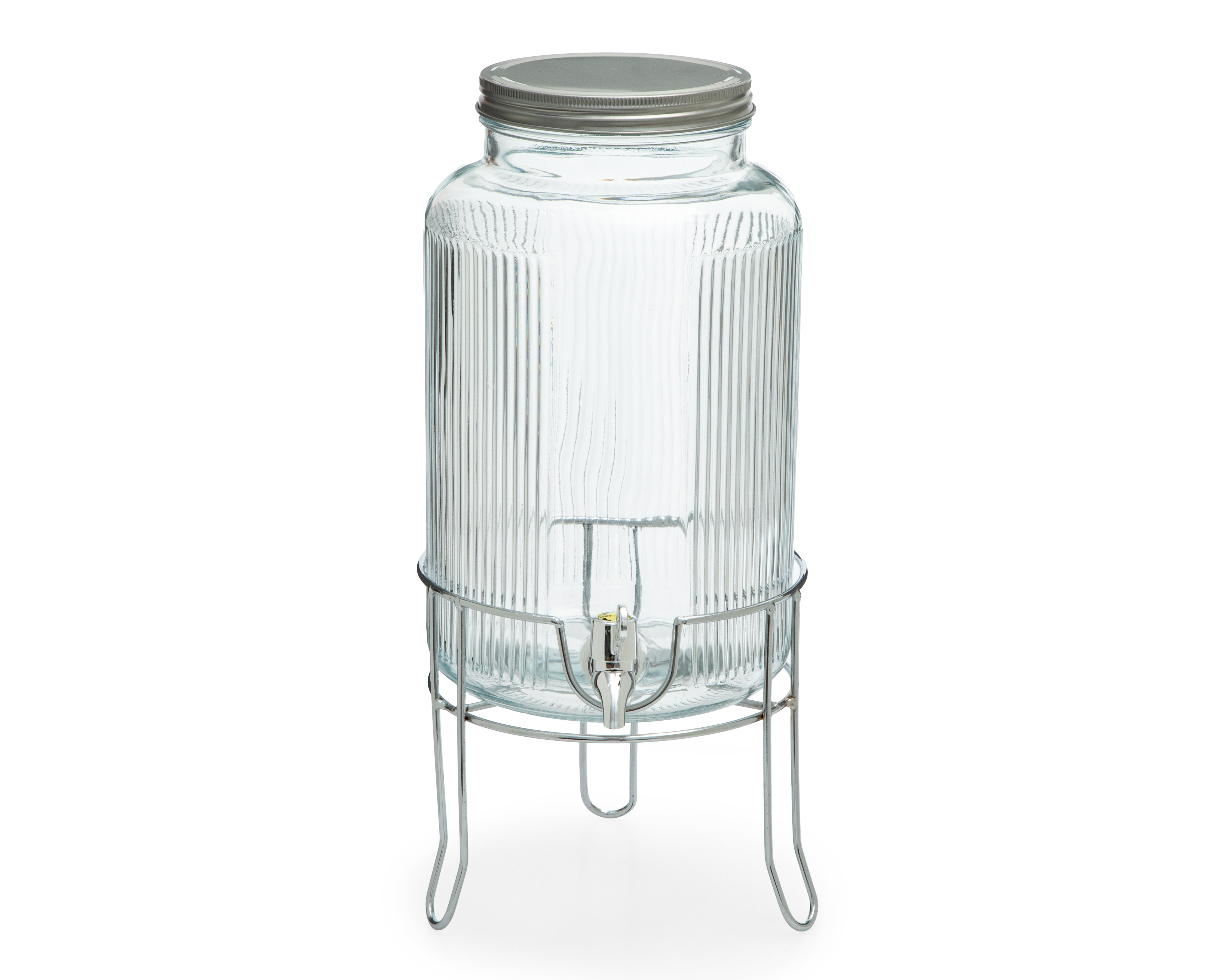 Dispensador de Agua de Vidrio Starhaus 5.8 Litros con Base