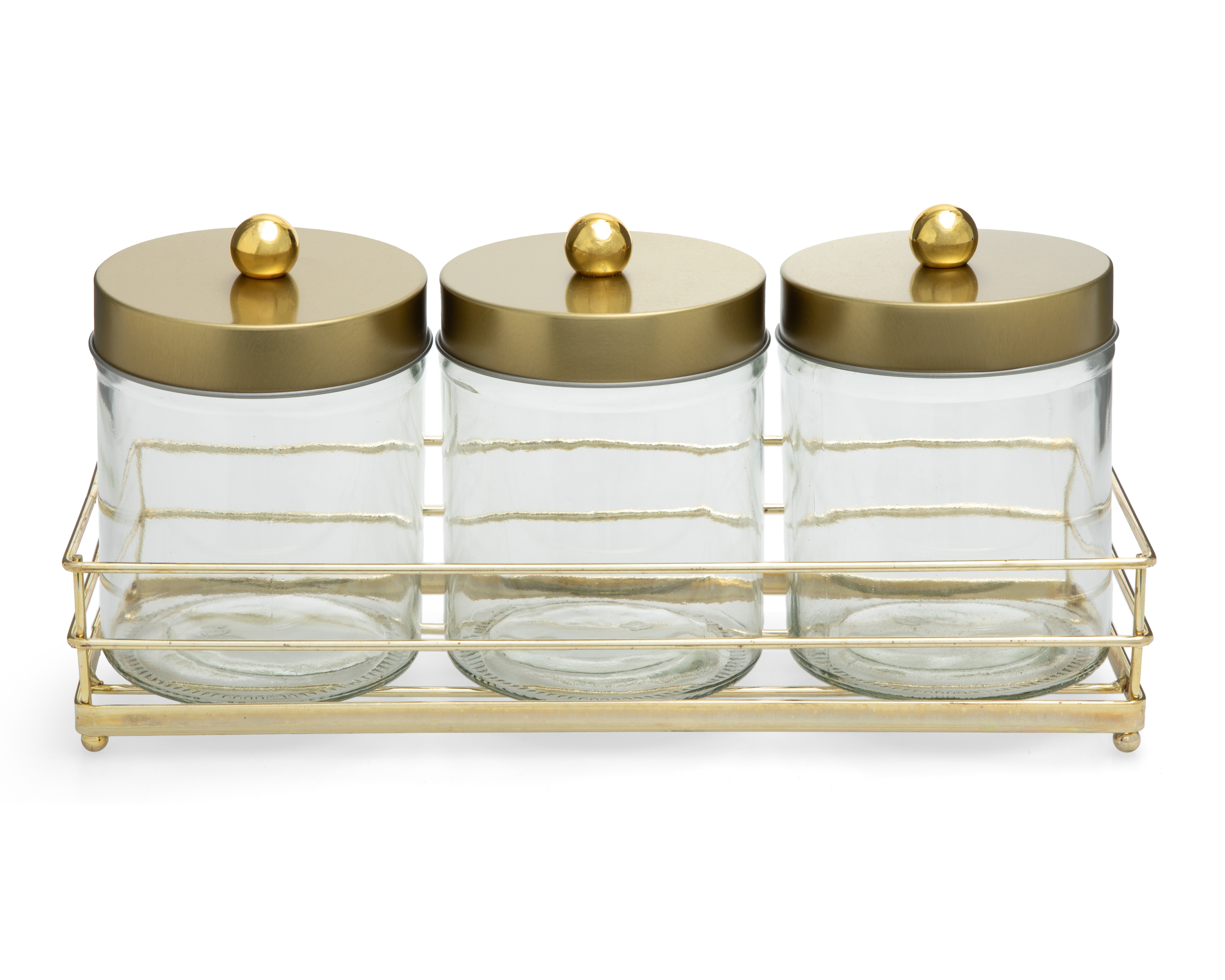 Foto 2 pulgar | Foto 1 | Contenedor de Vidrio Starhaus 4 Piezas