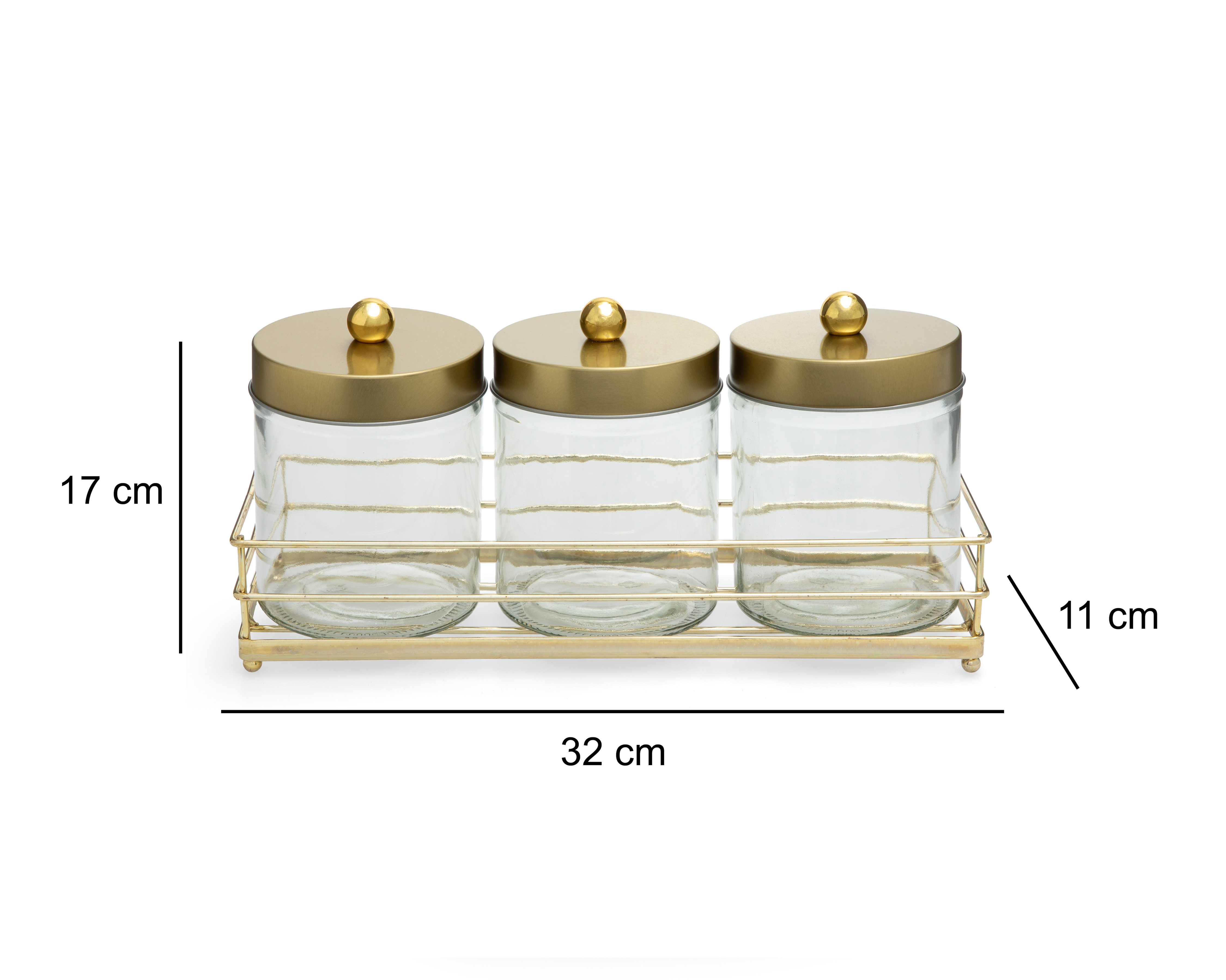 Foto 7 pulgar | Foto 6 | Contenedor de Vidrio Starhaus 4 Piezas