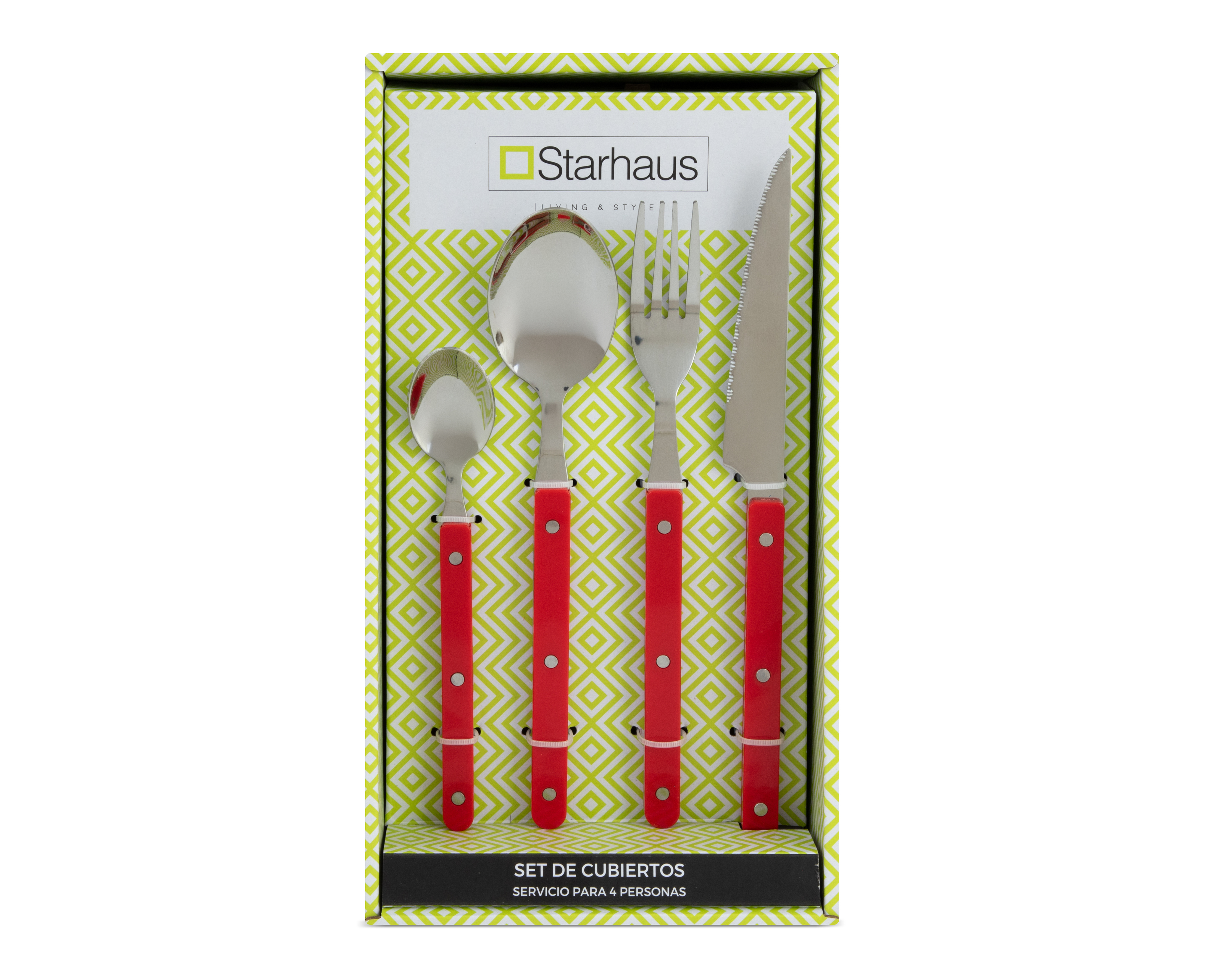 Juego de Cubiertos Starhaus 16 Piezas