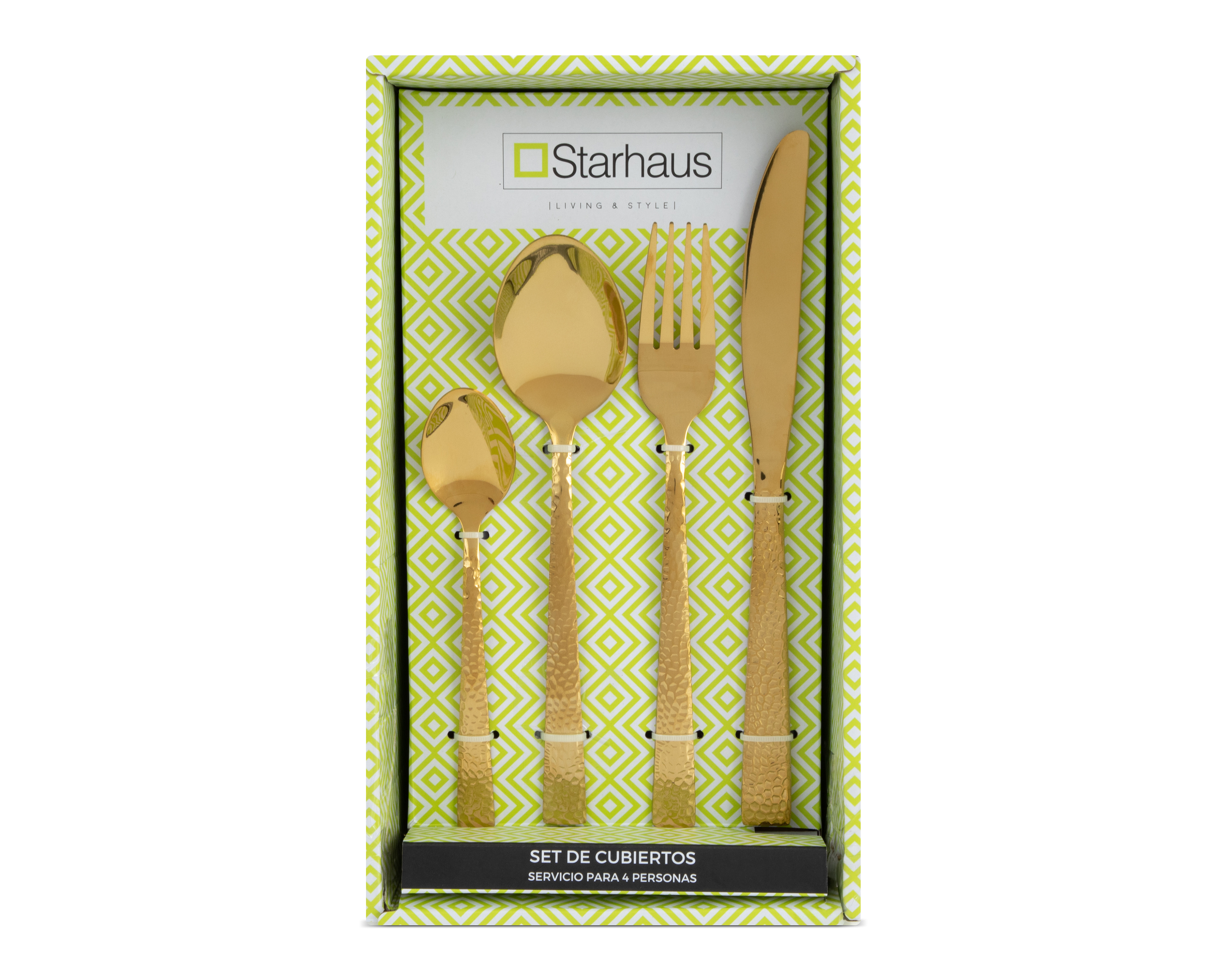 Juego de Cubiertos Starhaus 16 Piezas