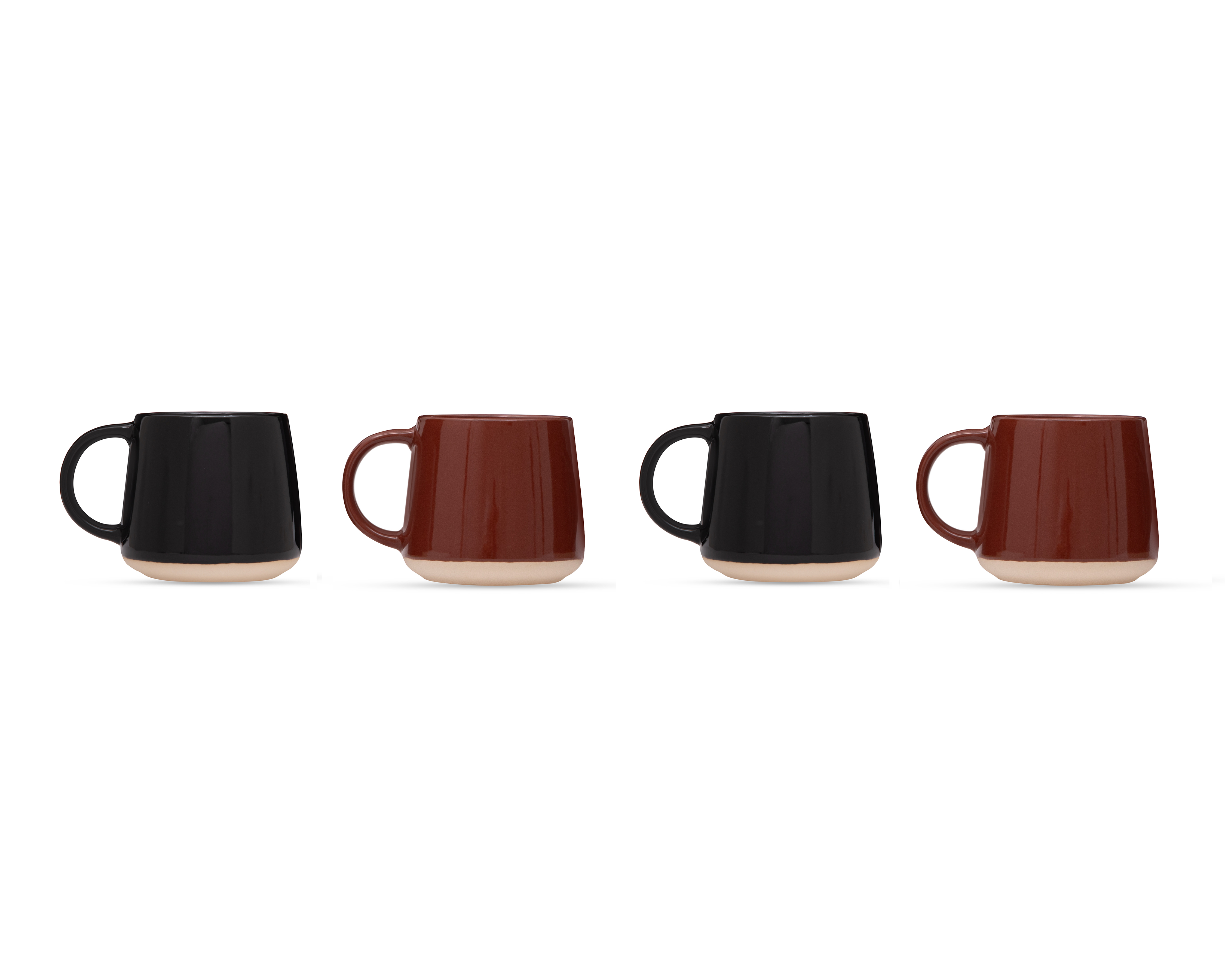 Foto 1 | Foto 1 | Taza de Cerámica Starhaus 354 ml 4 Piezas