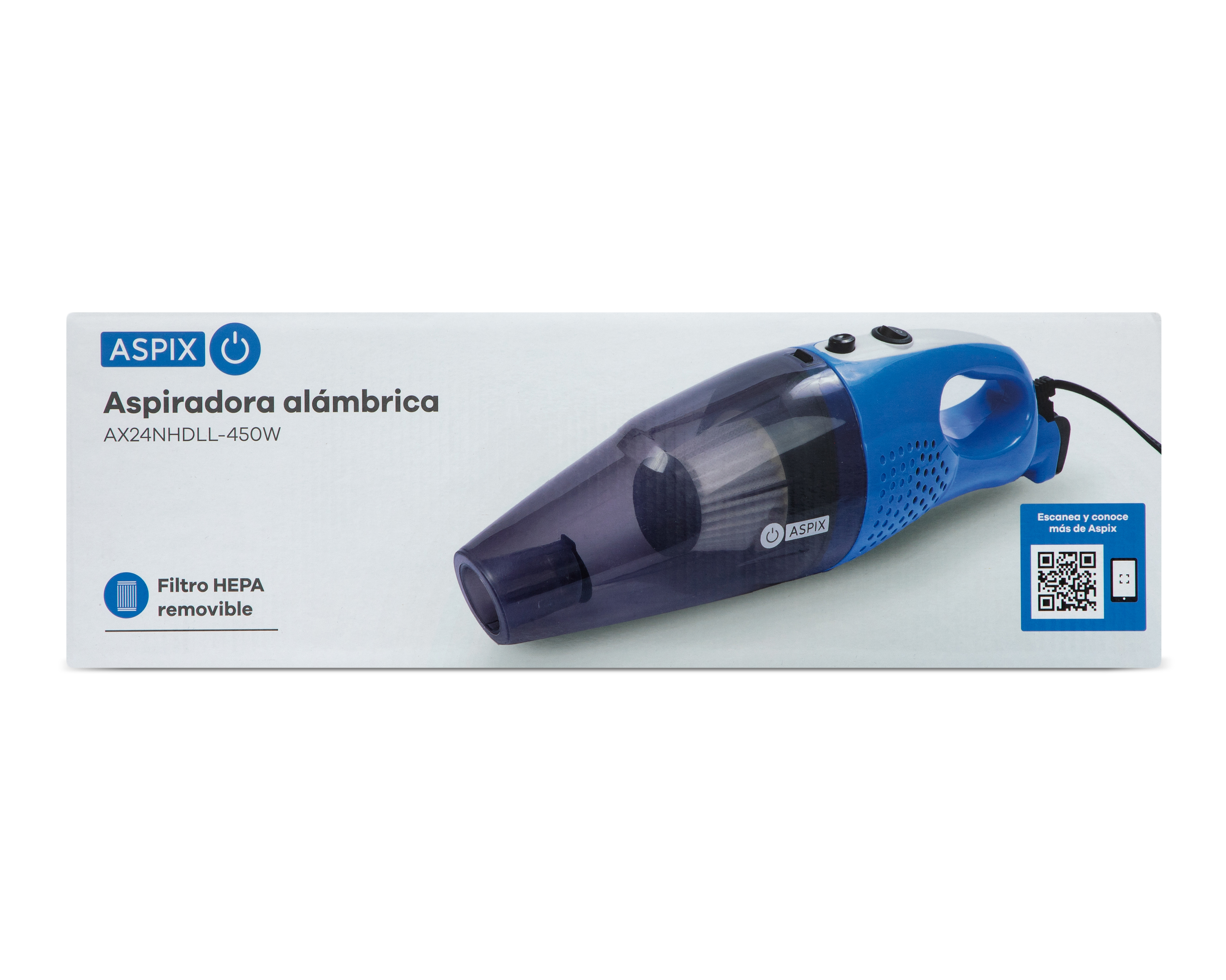 Foto 7 pulgar | Foto 6 | Aspiradora Manual Aspix AX24NHDLL-450W